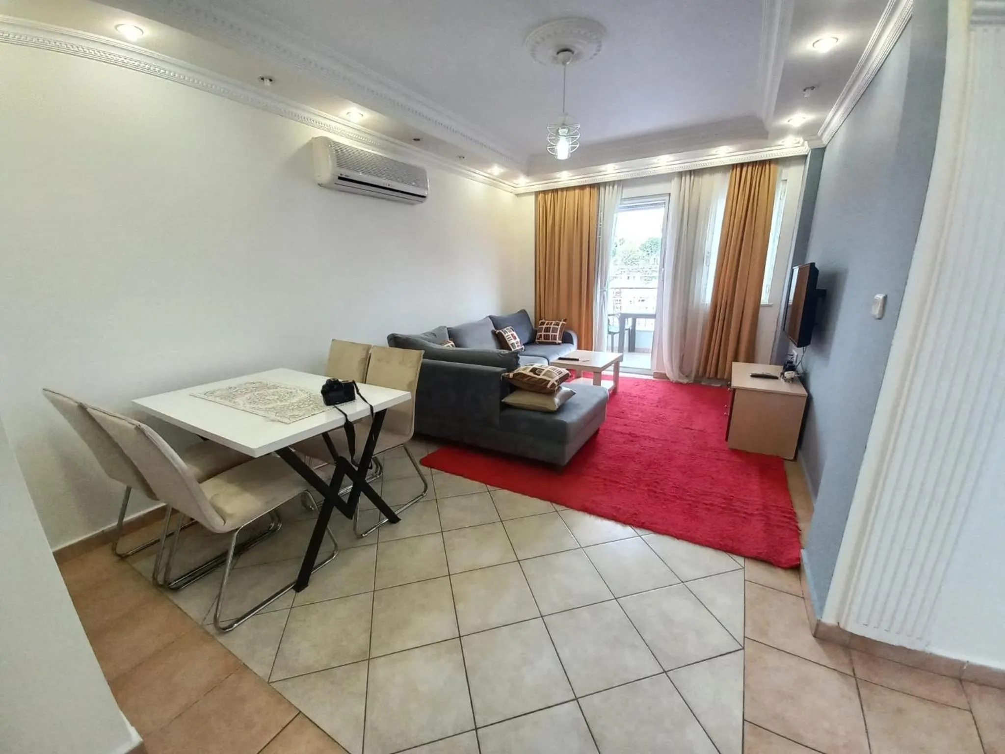 Living room in İrem Greenside Apart