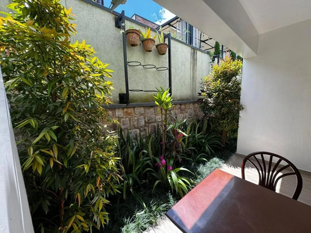 Garden view in Saphir Boutique Hotel