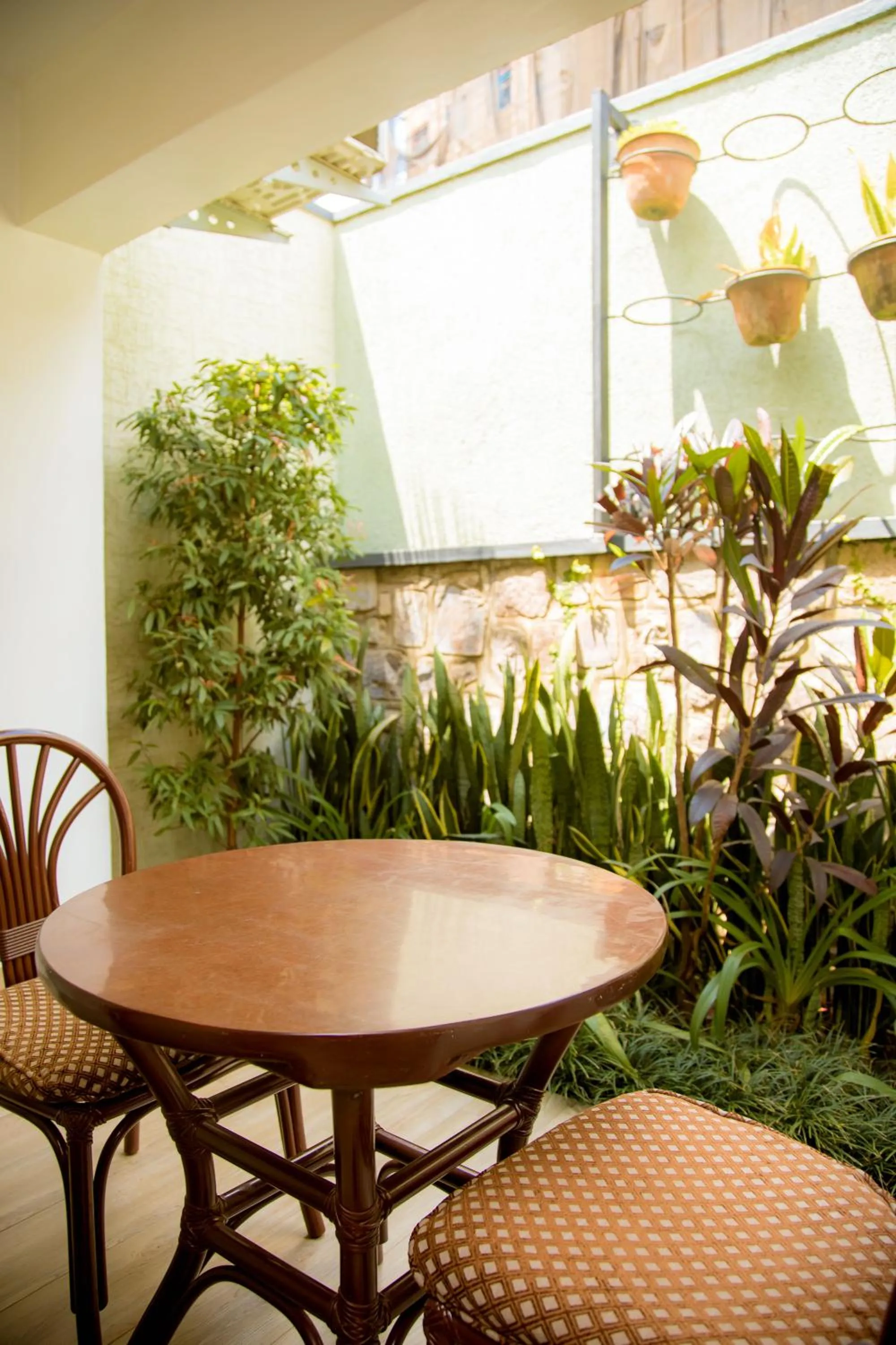 Garden view in Saphir Boutique Hotel