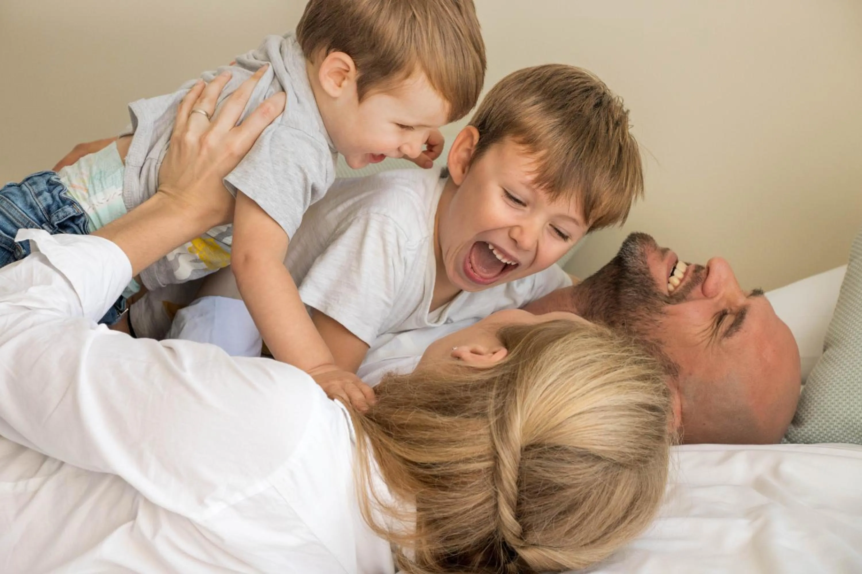 Family in Houm Plaza Son Rigo