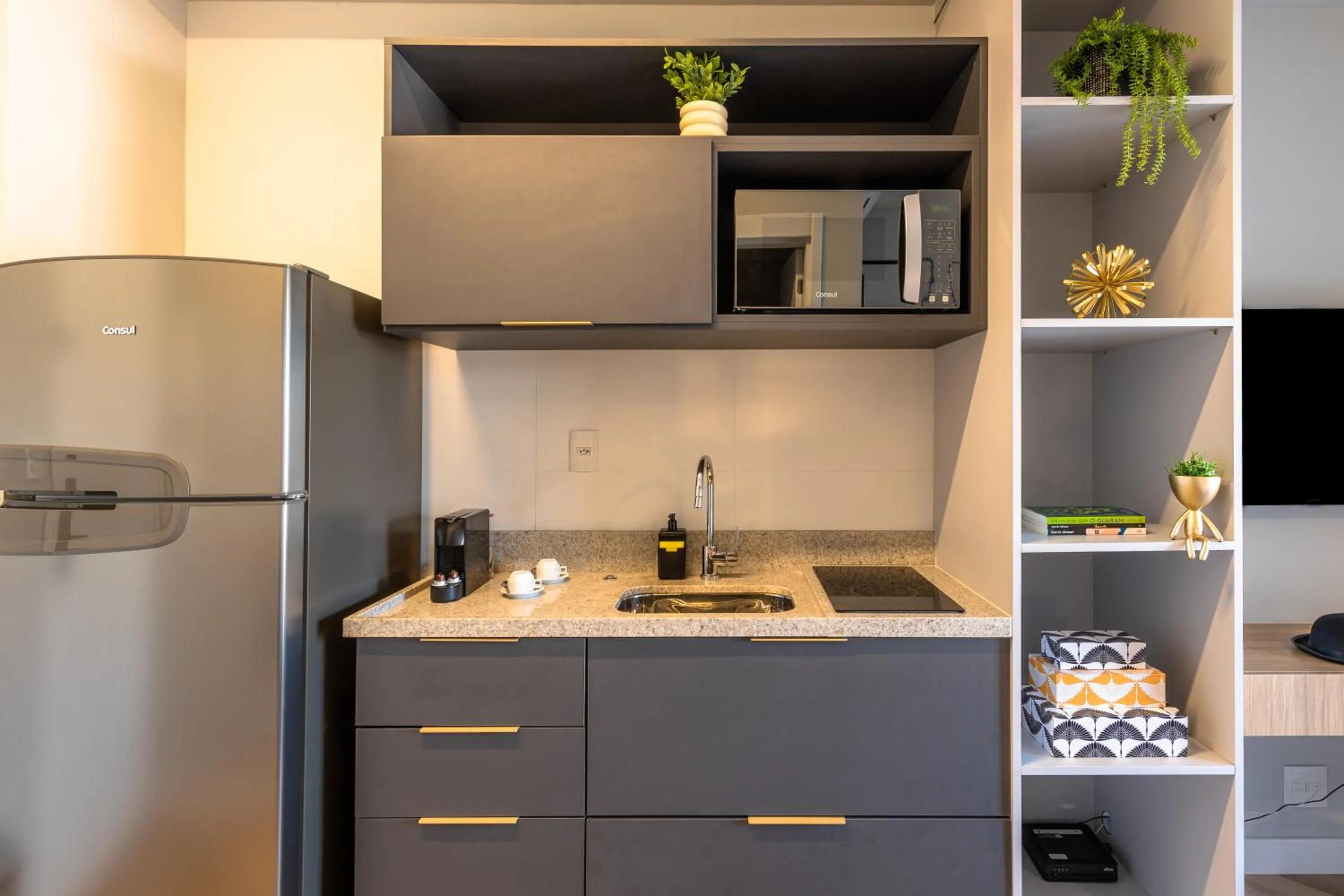 Kitchen or kitchenette in Charlie Thera Ibirapuera