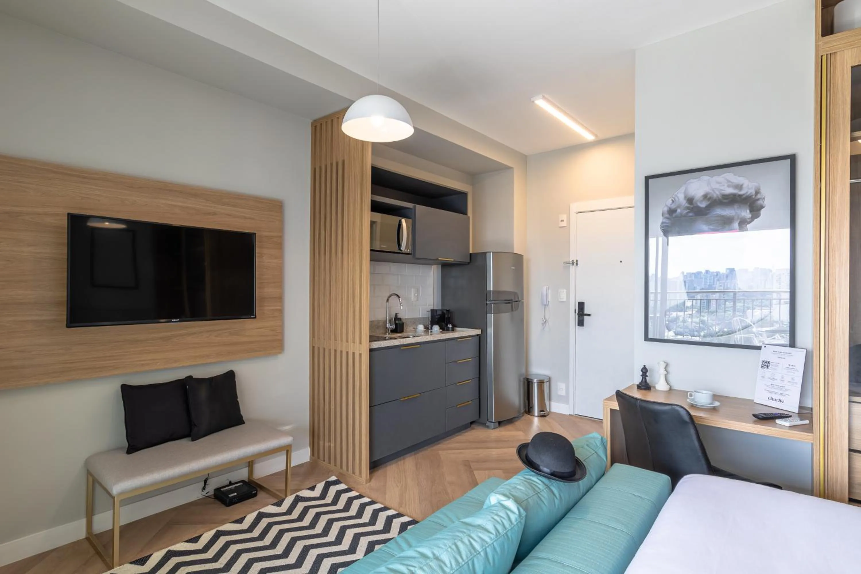 Bed in Charlie Thera Ibirapuera