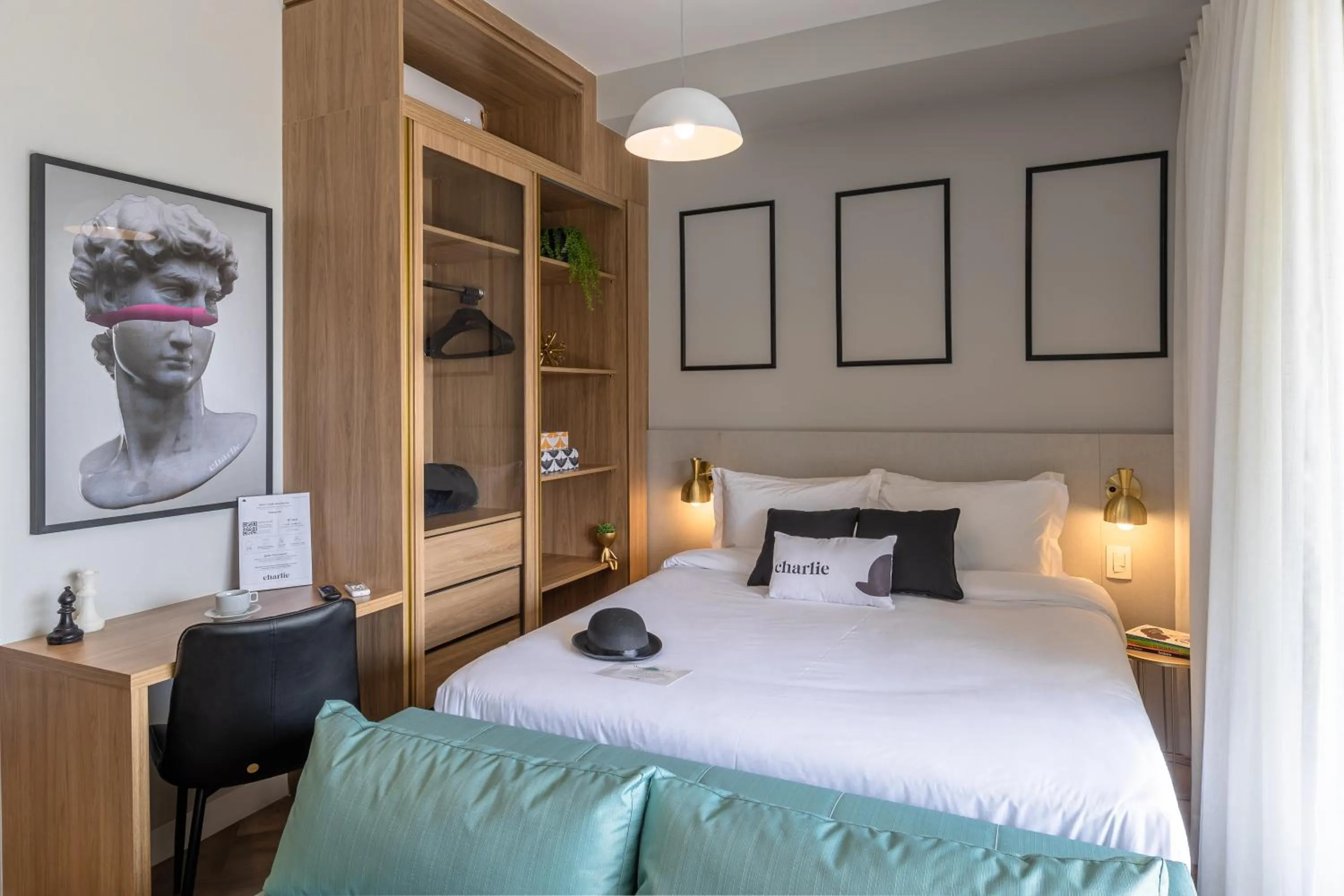 Bed in Charlie Thera Ibirapuera