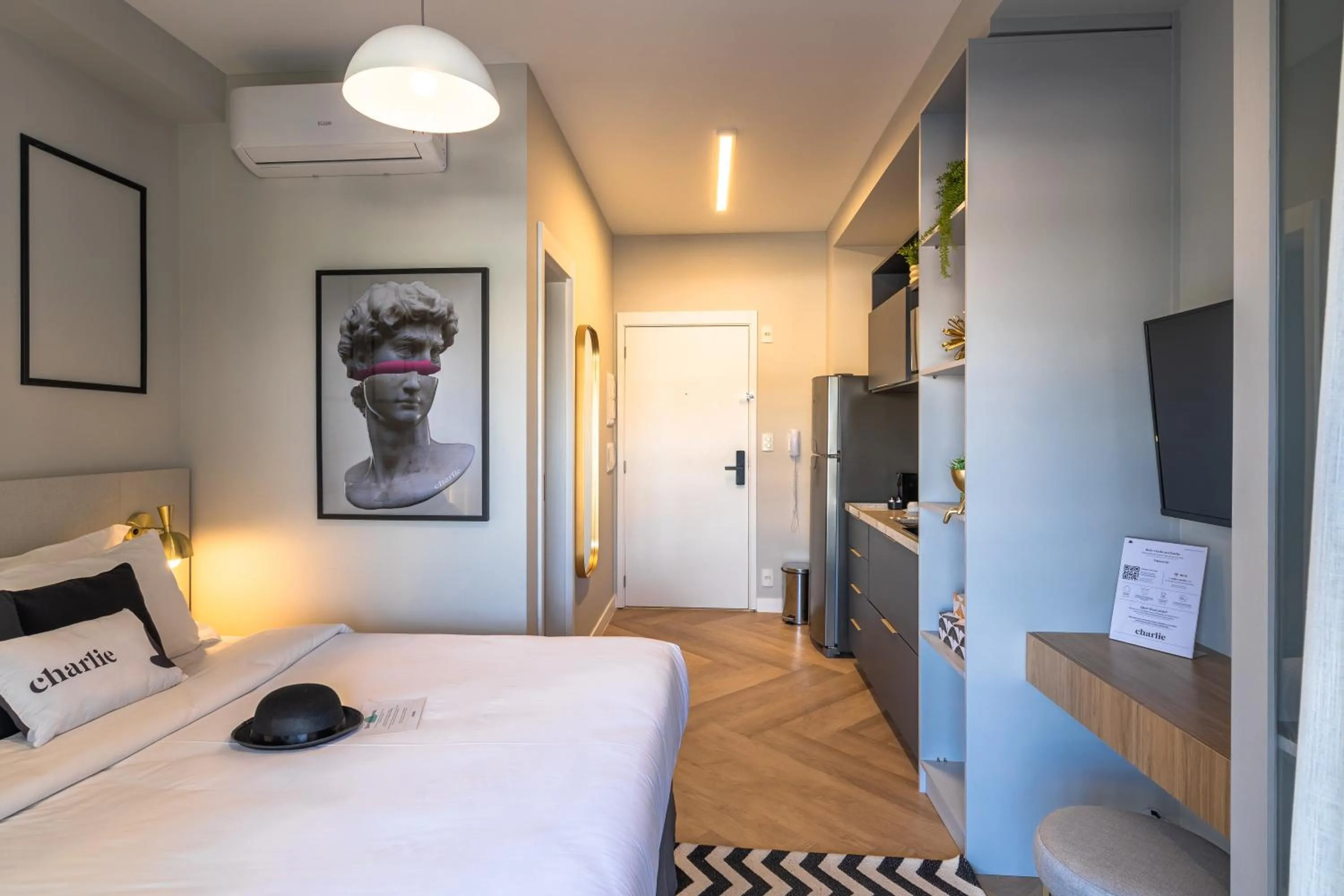 Bed in Charlie Thera Ibirapuera