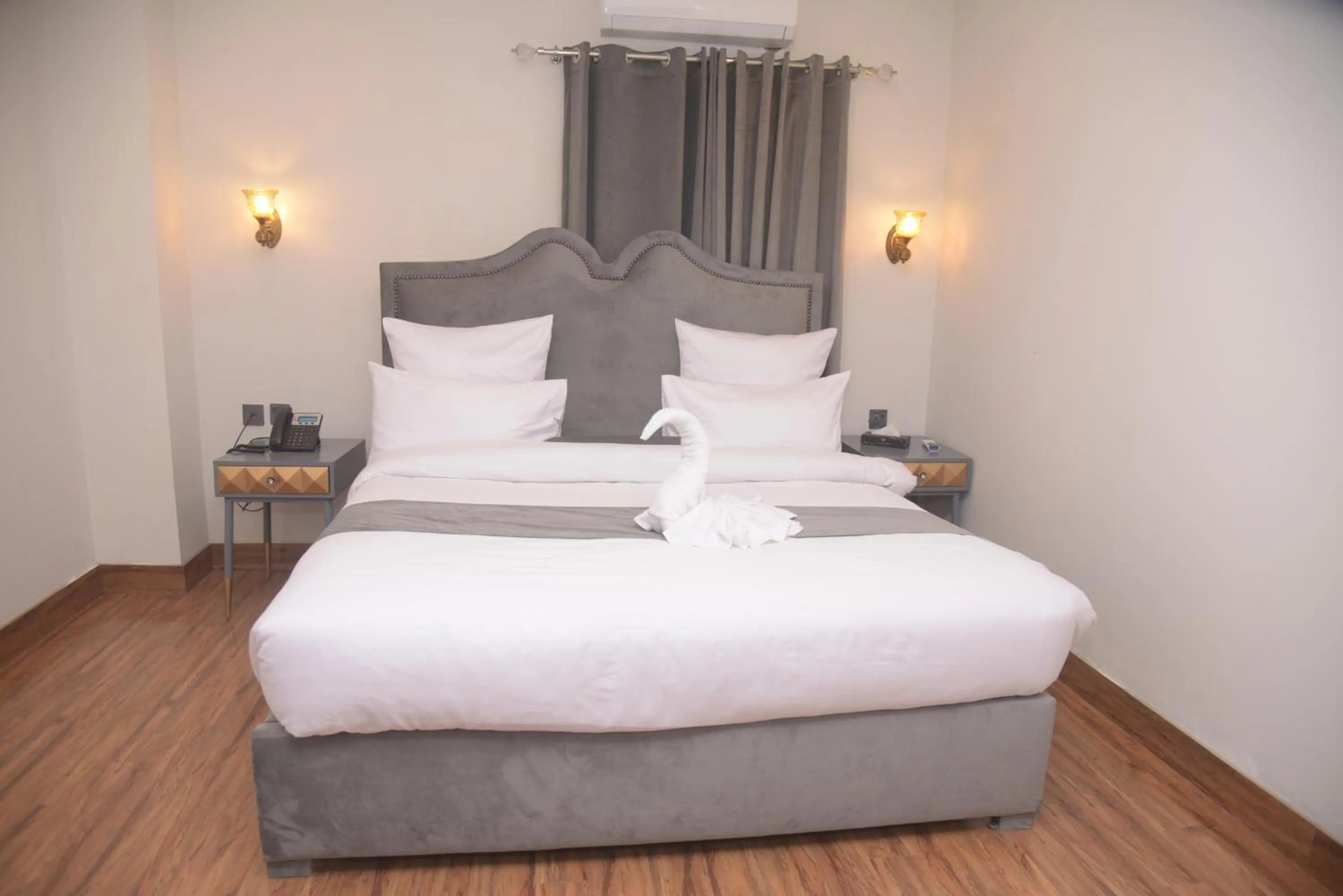 Bedroom, Bed in The Rich Hotel & Apartments