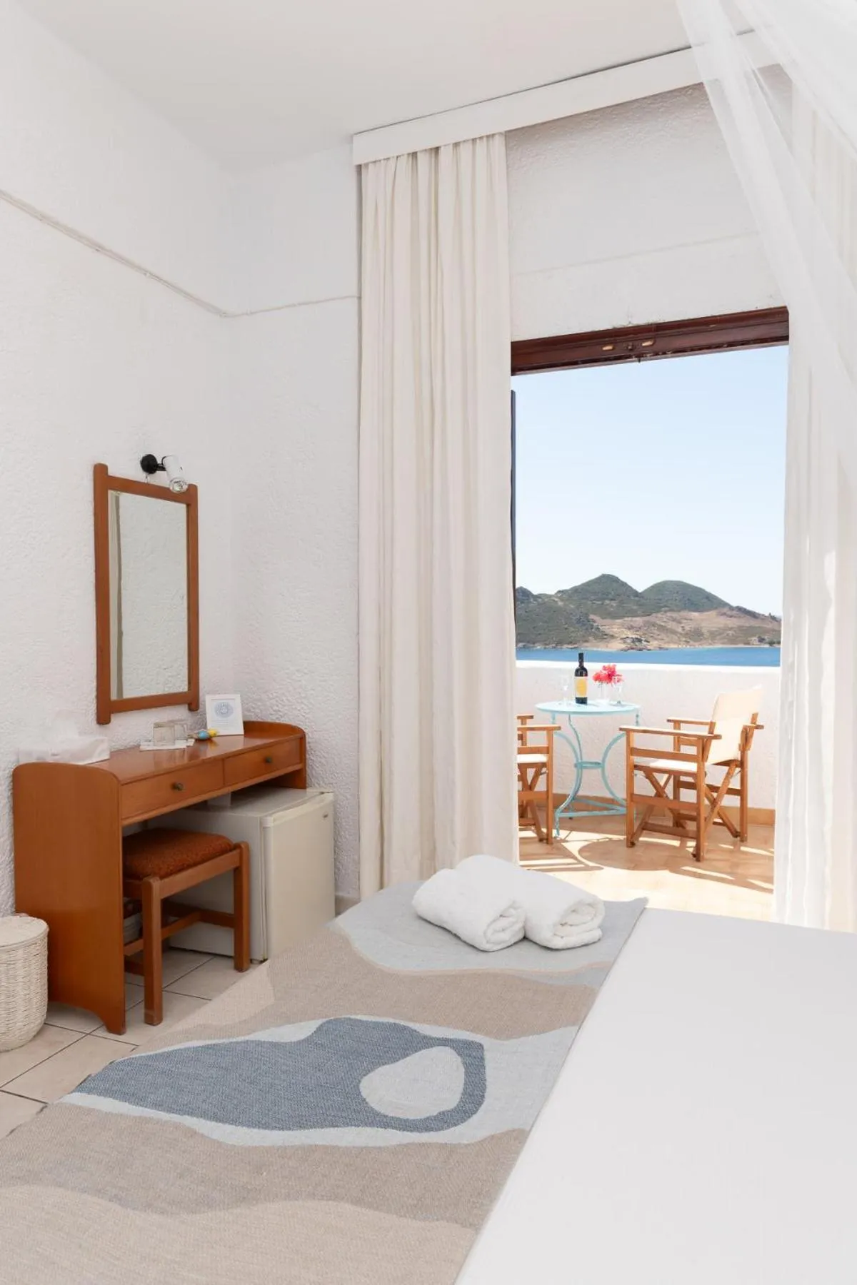 Bedroom in Golden Sun Hotel Patmos