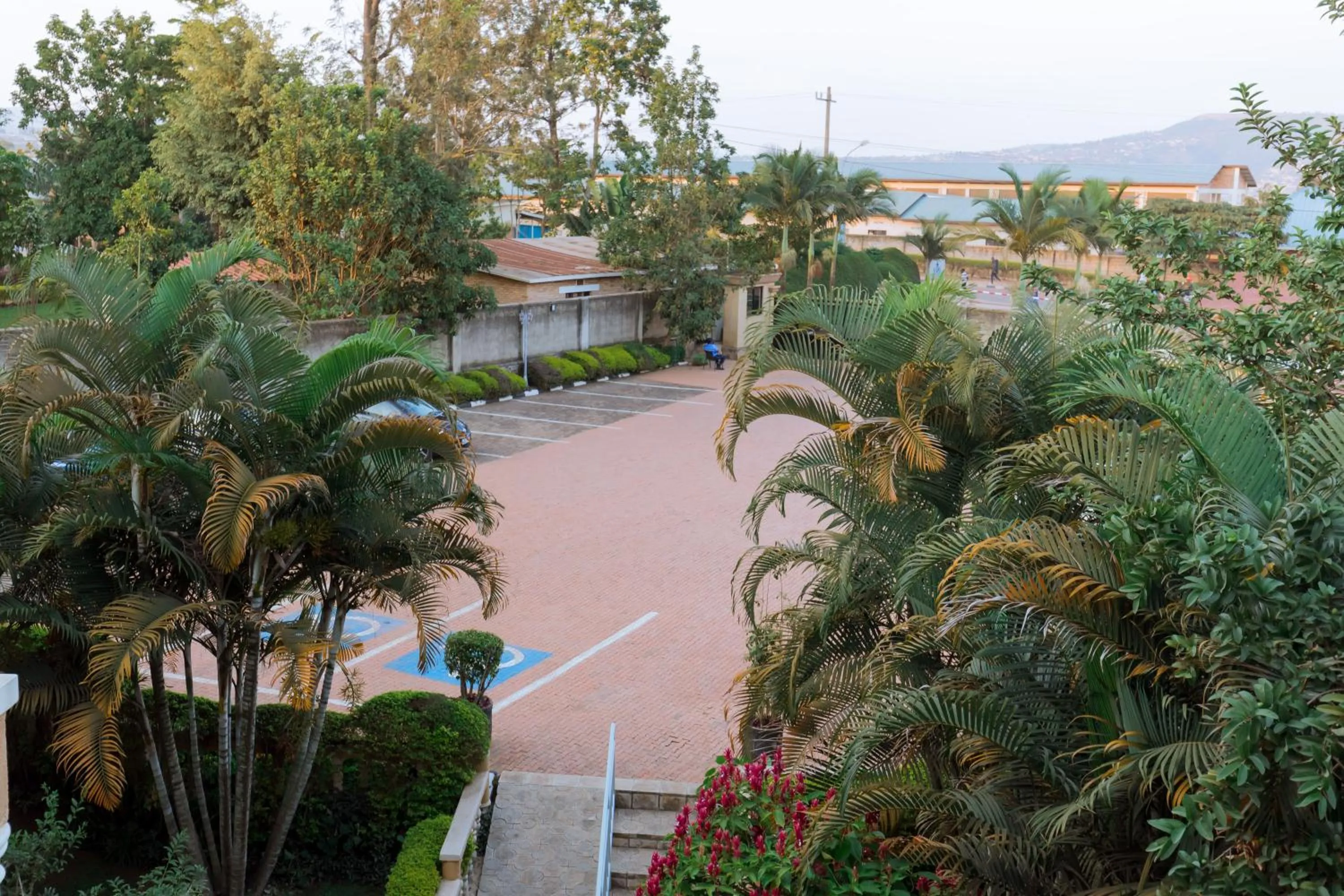 Quiet street view in KAMI LUXURY APARTMENTS