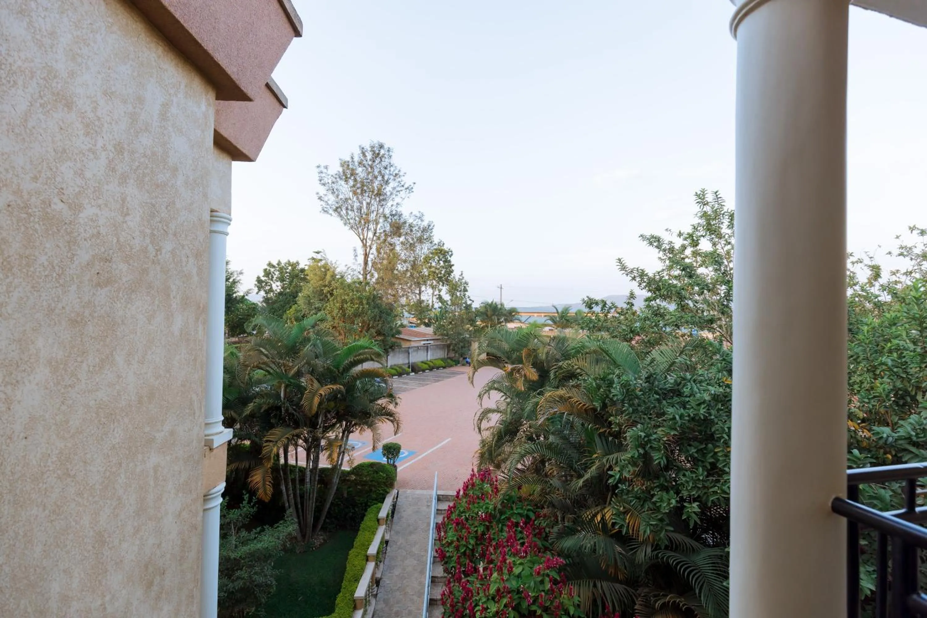 Garden view in KAMI LUXURY APARTMENTS