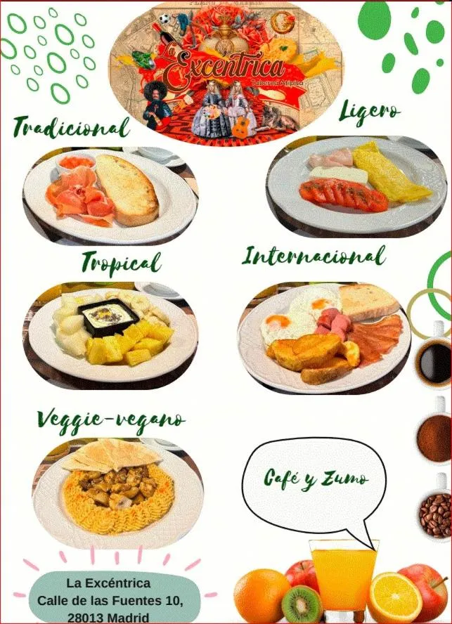 Breakfast in Hostal Las Fuentes