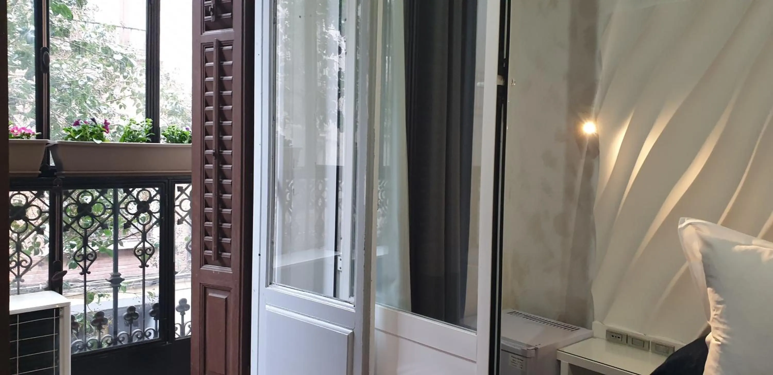 Balcony/Terrace in Hostal Las Fuentes