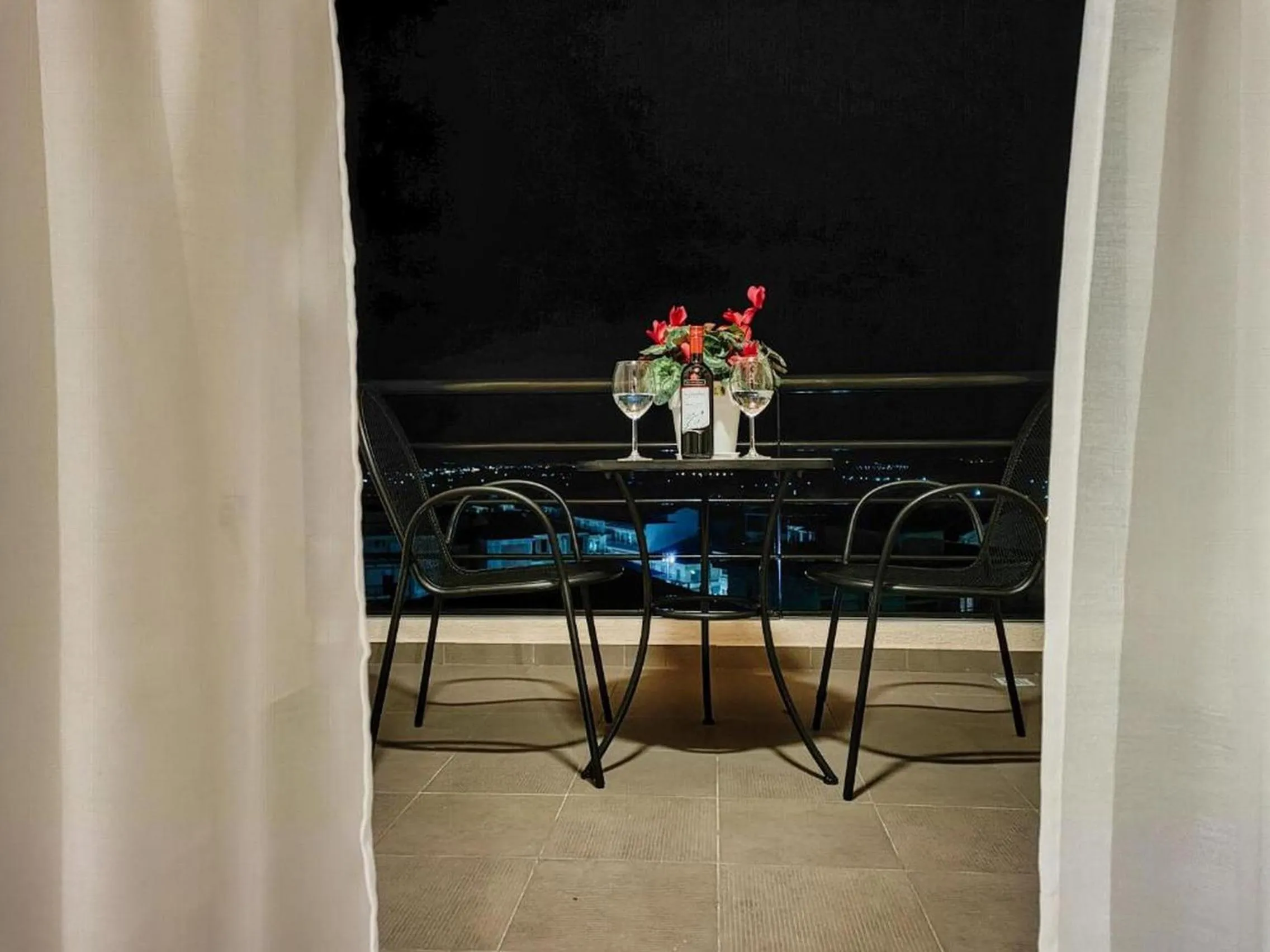 Seating area in Centro Urban Suites