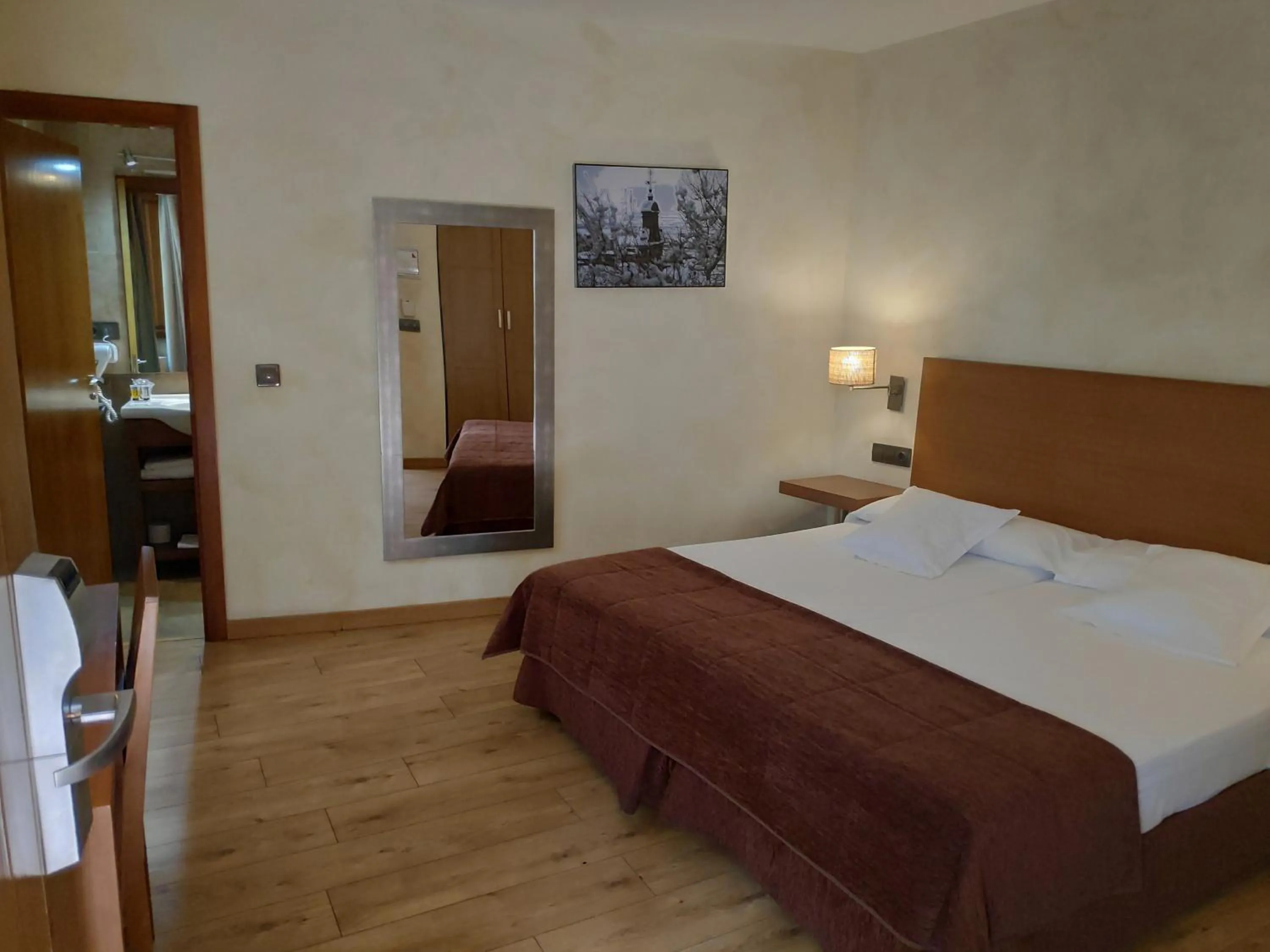 Bed in Hotel Las Leyendas