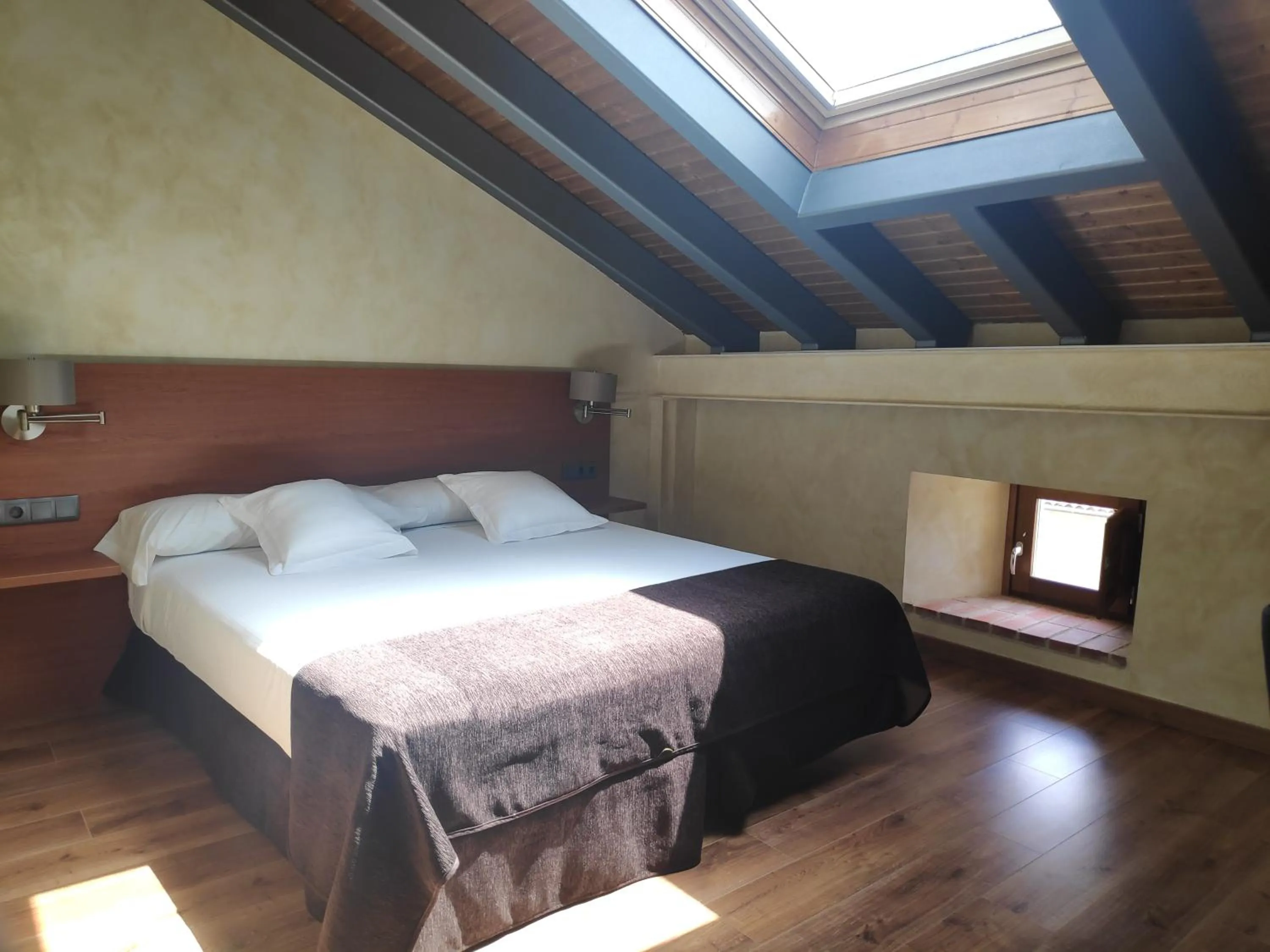 Decorative detail, Bed in Hotel Las Leyendas