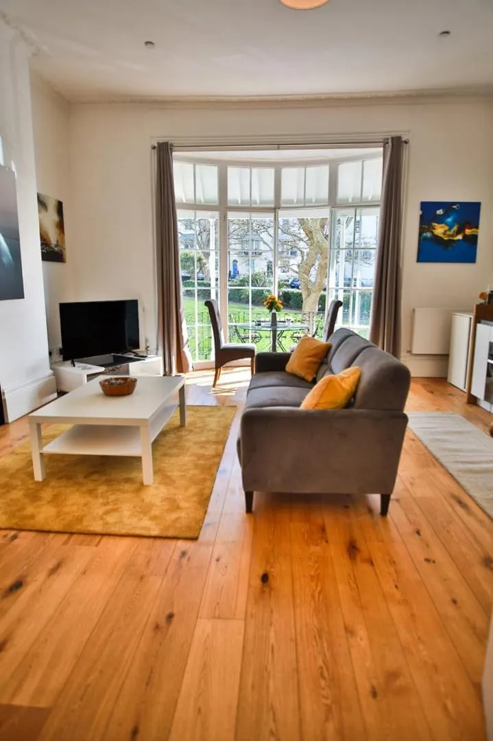 Living room in 40b Wellington Suites