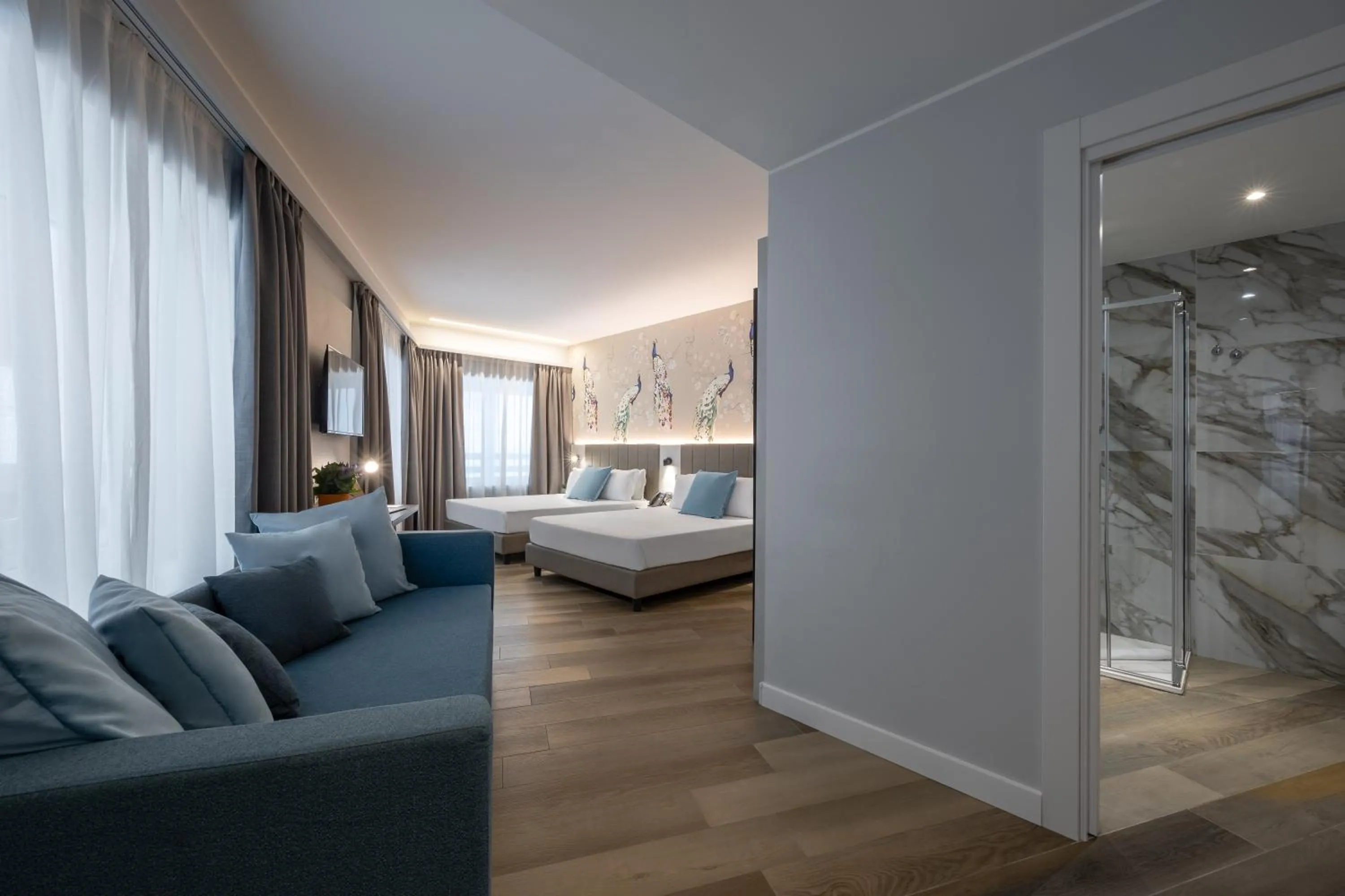 Bedroom, Bed in IH Hotels Milano Centrale