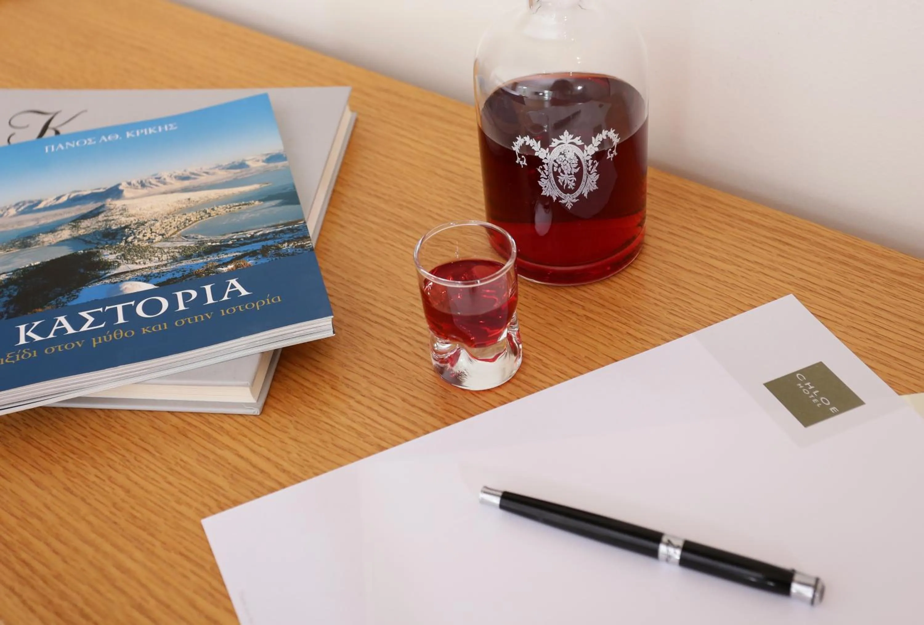 Decorative detail in Chloe Luxury Hotel