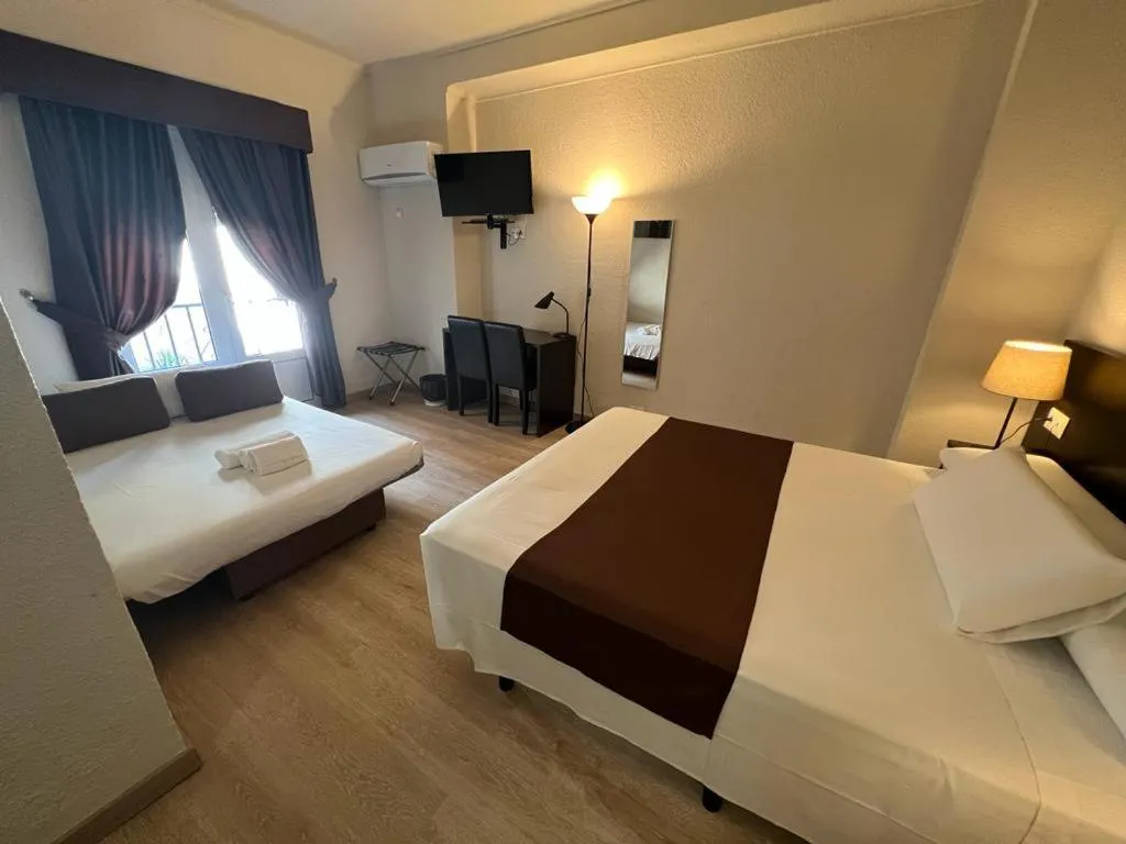 Bed in Hotel El Pozo