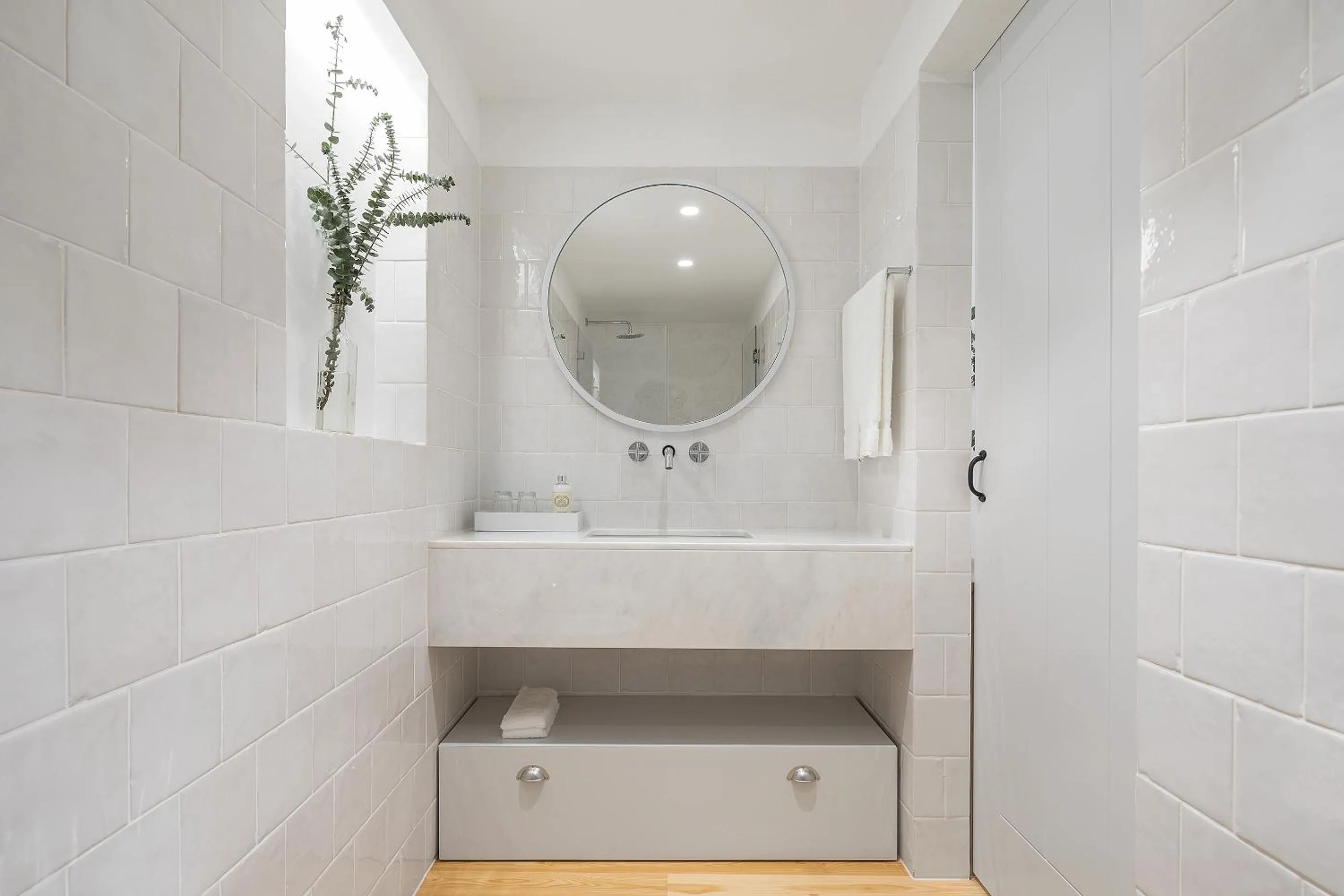 Shower in Casas Rossio by Casas com Estória Boutique Houses
