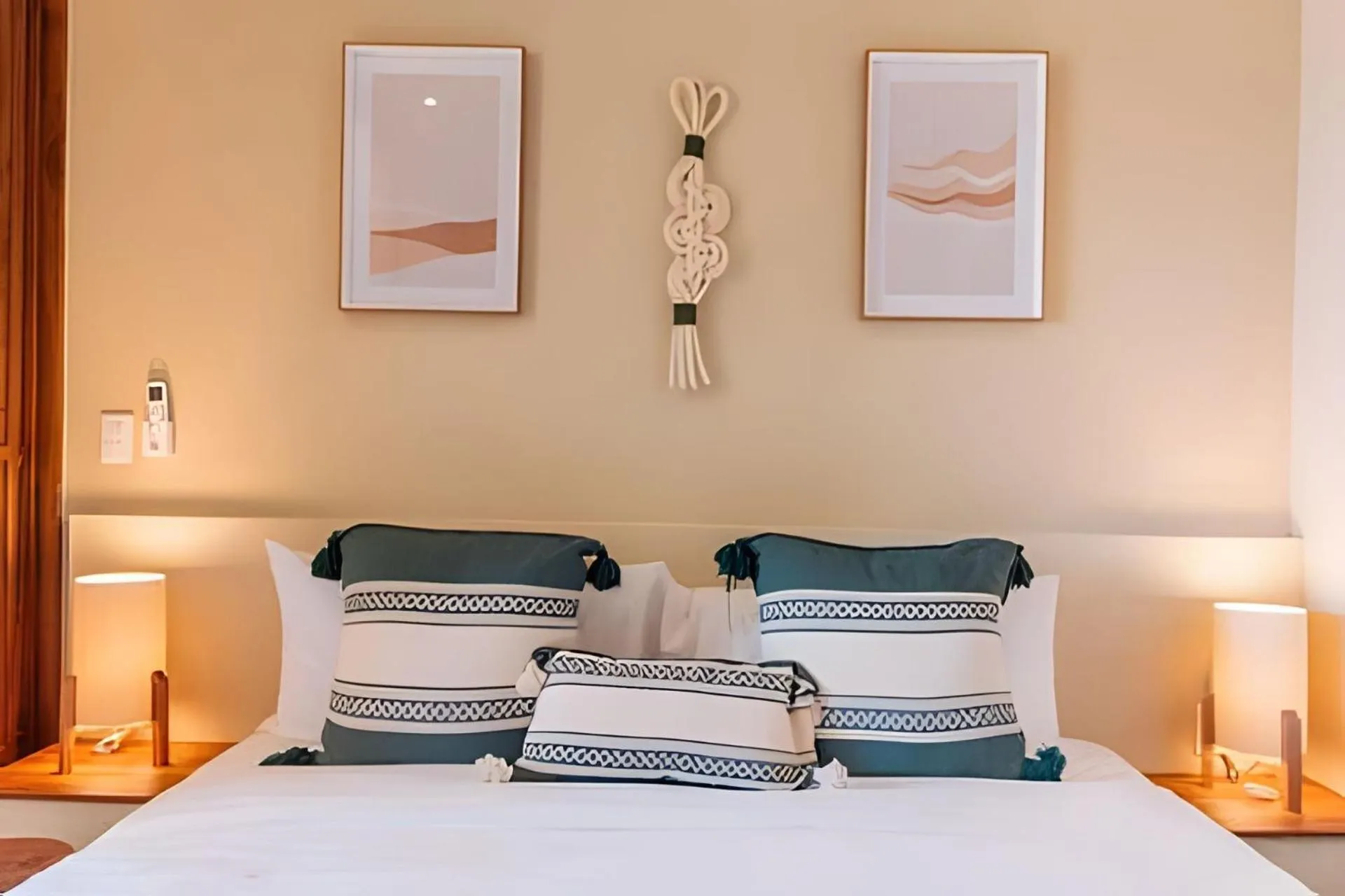 Bed in Condominios Evamar San Carlos