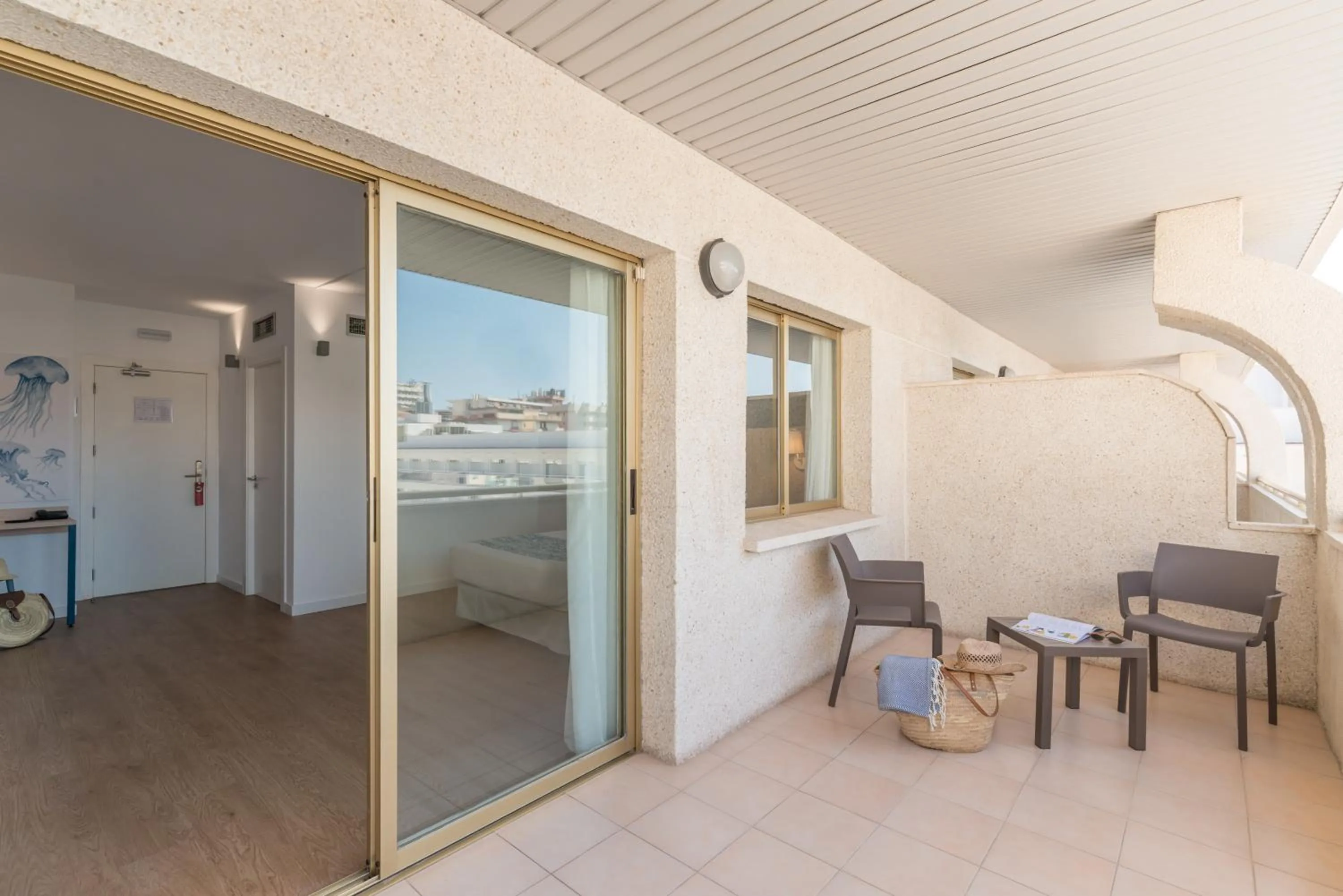 Balcony/Terrace in Hotel Salou Beach Family Rentalmar