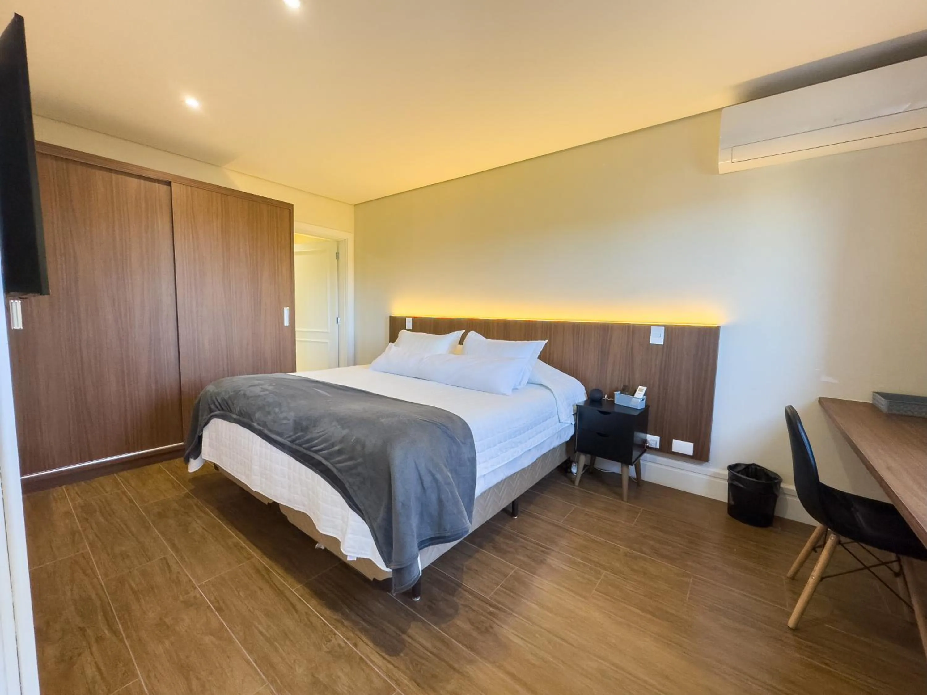 Bed in Pousadinha Campos