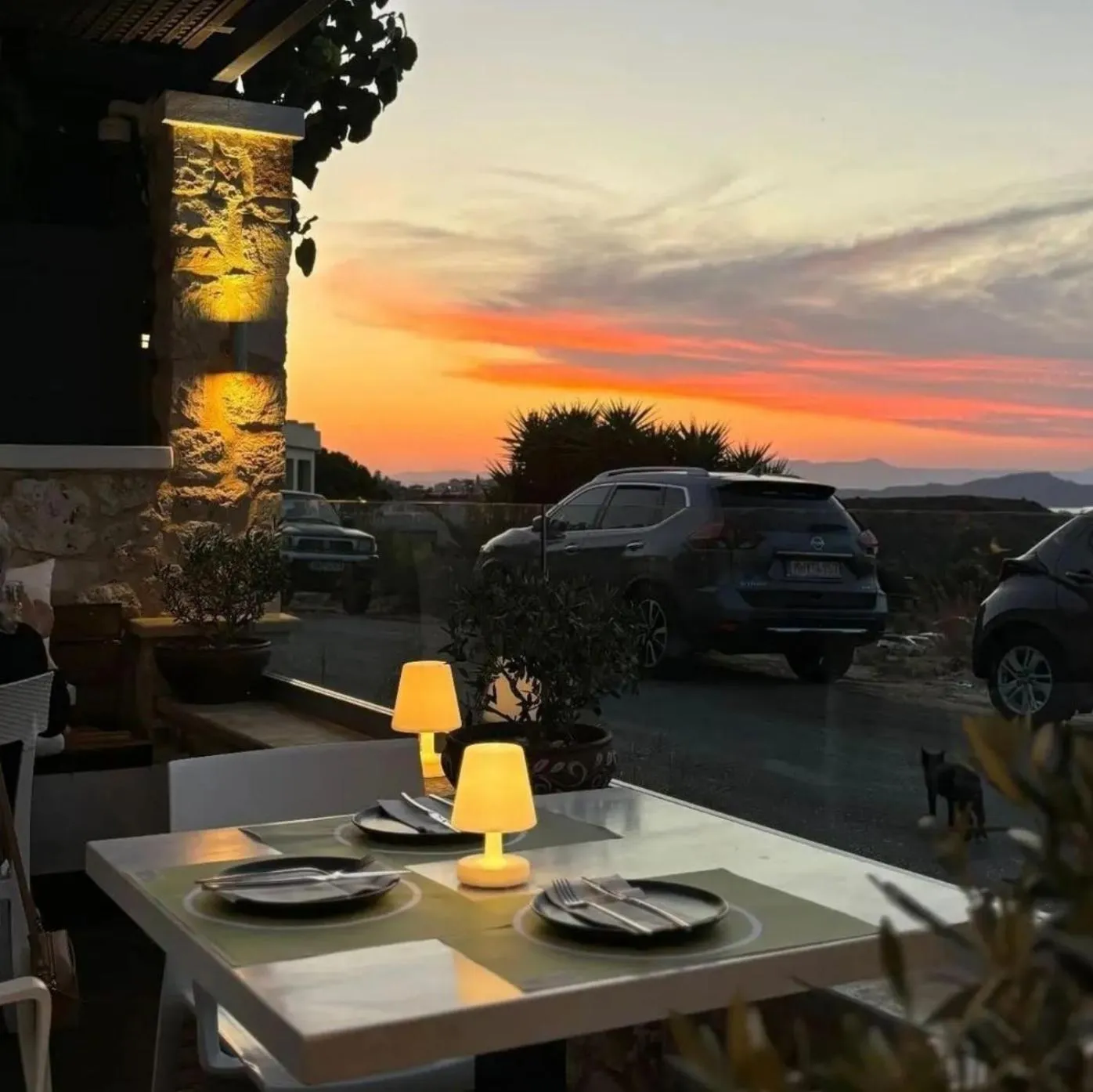 Restaurant/places to eat in Alexis Hotel