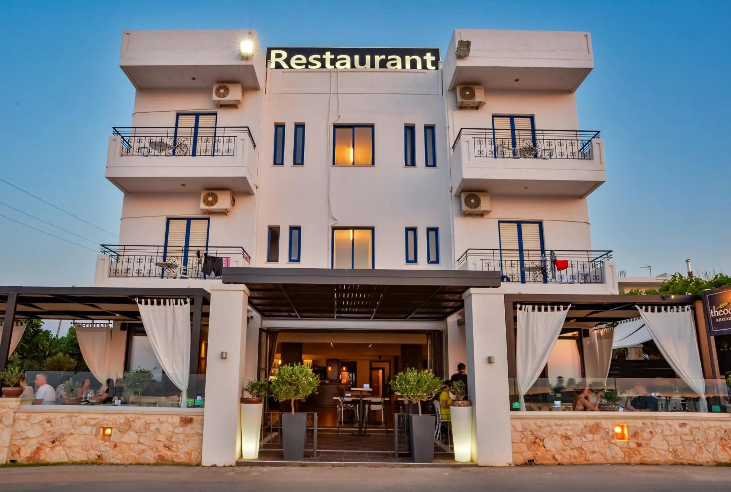 Property building in Alexis Hotel