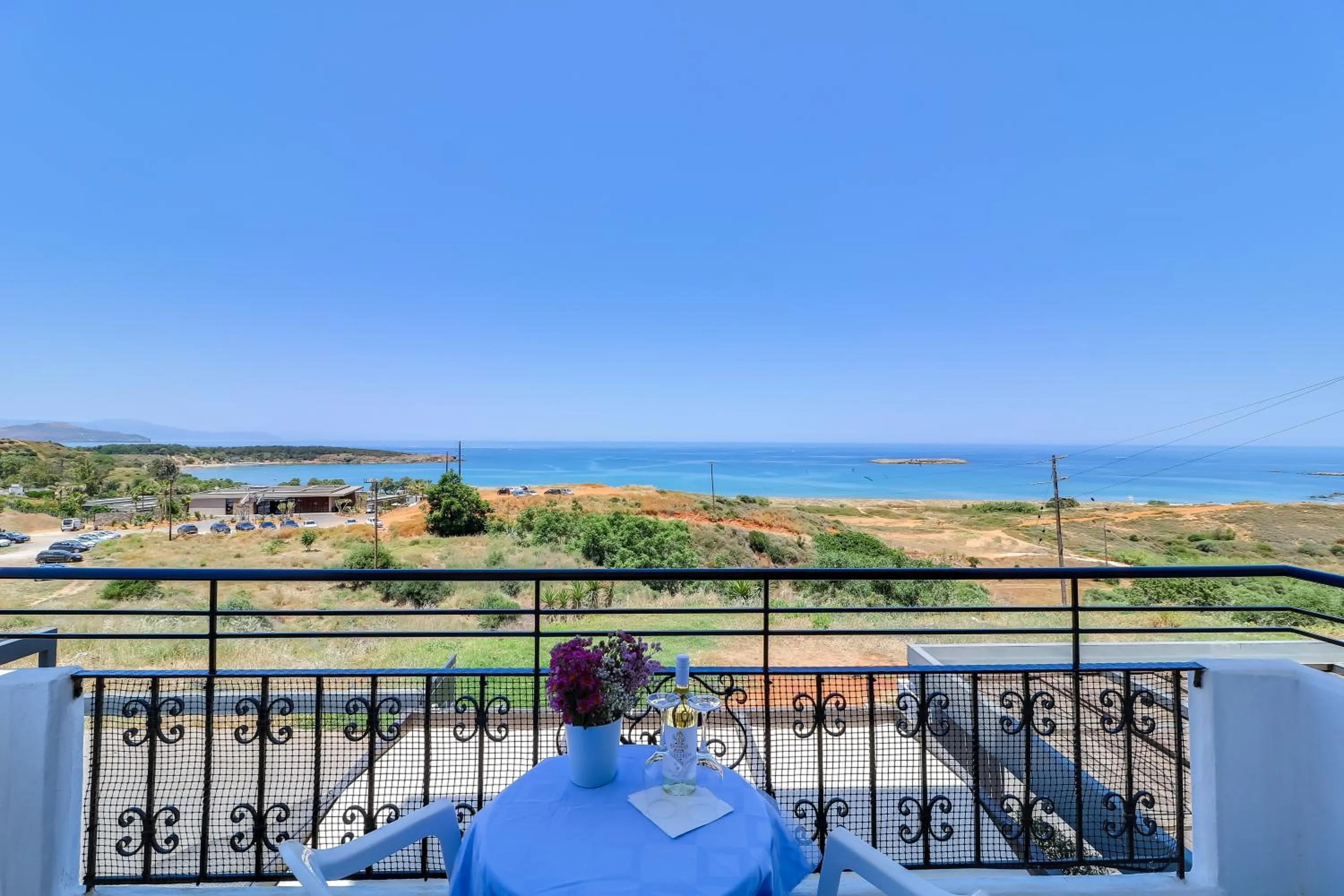 Patio in Alexis Hotel