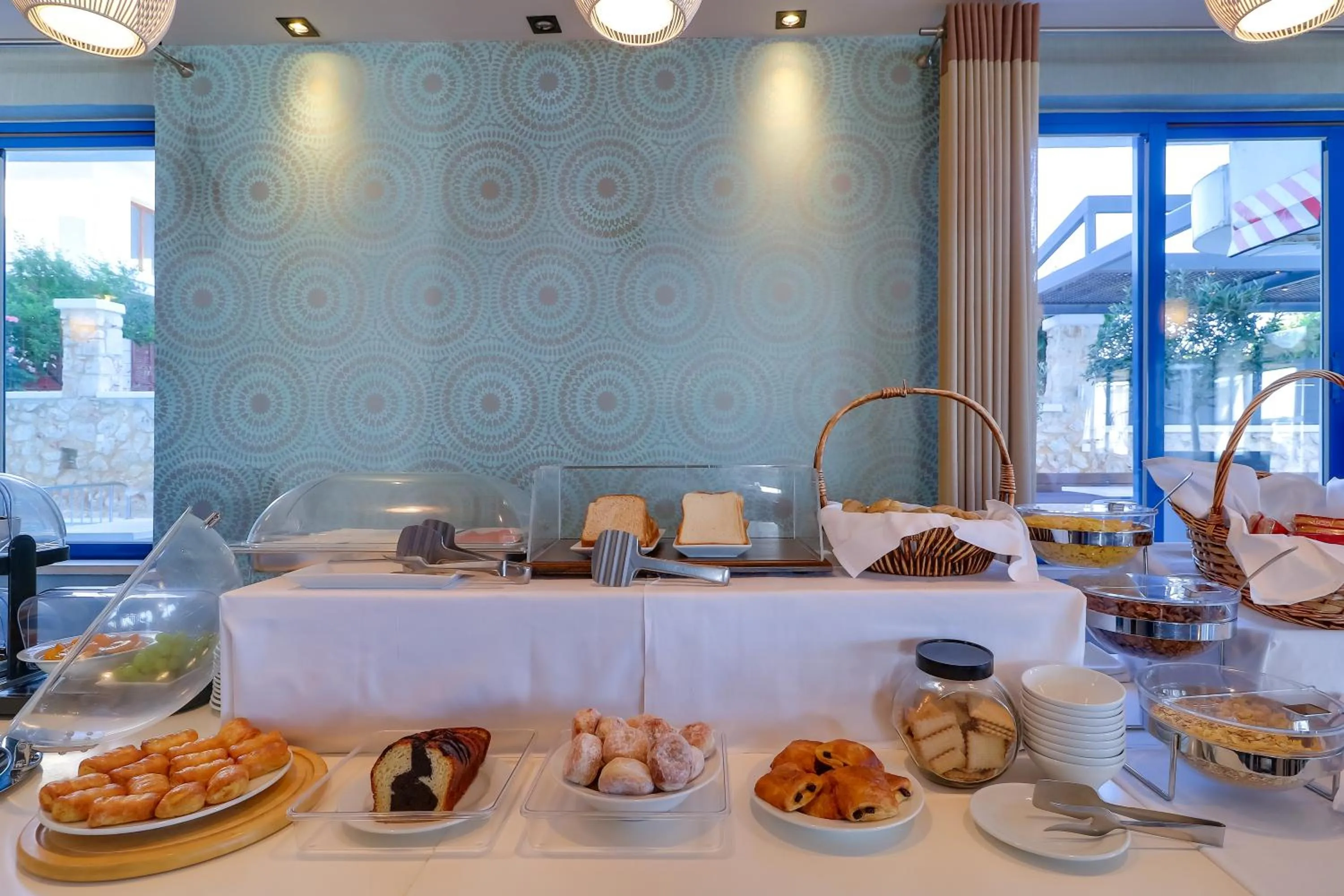 Food close-up in Alexis Hotel