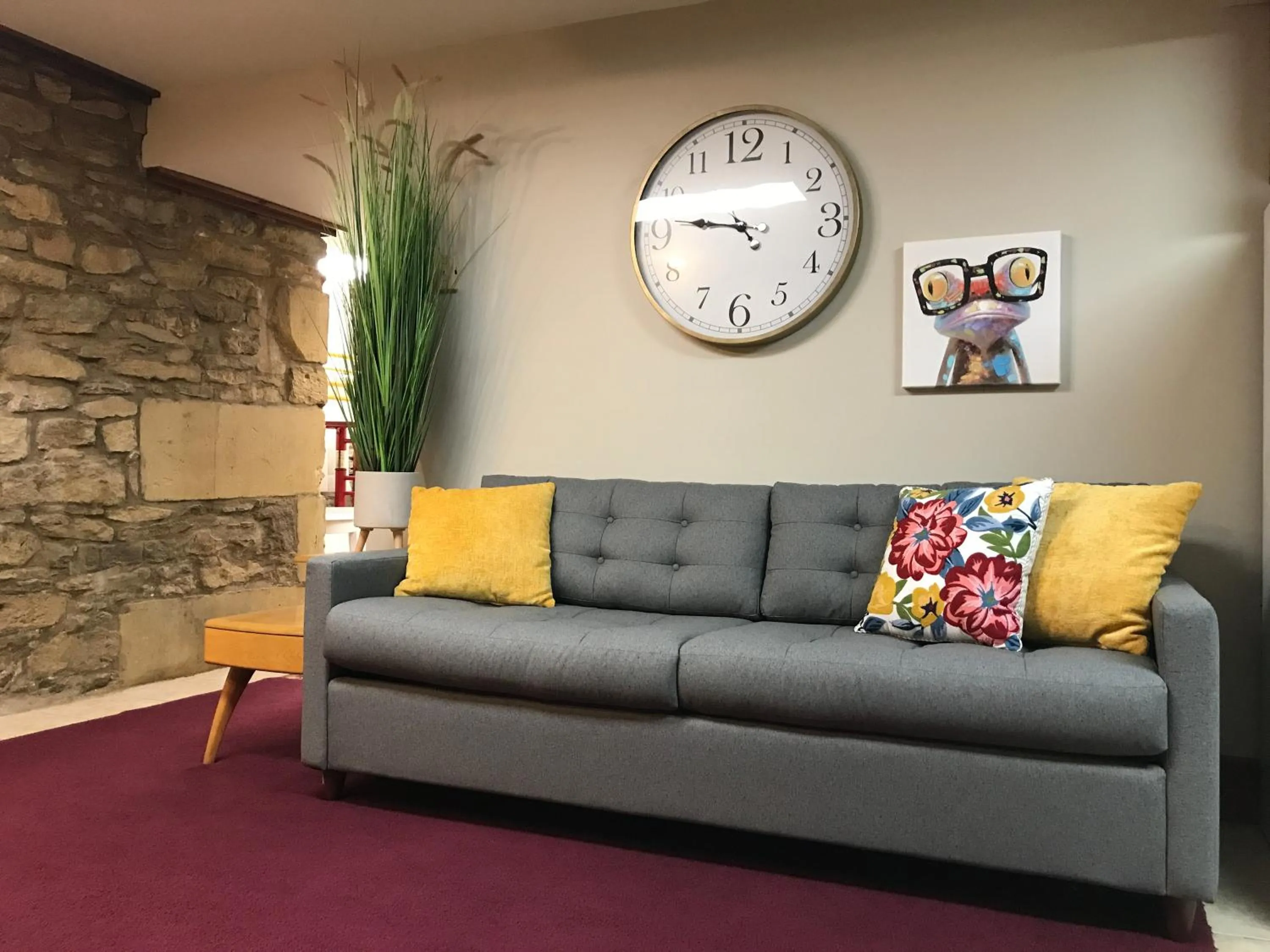 Living room in The Nauvoo Grand Bed & Breakfast