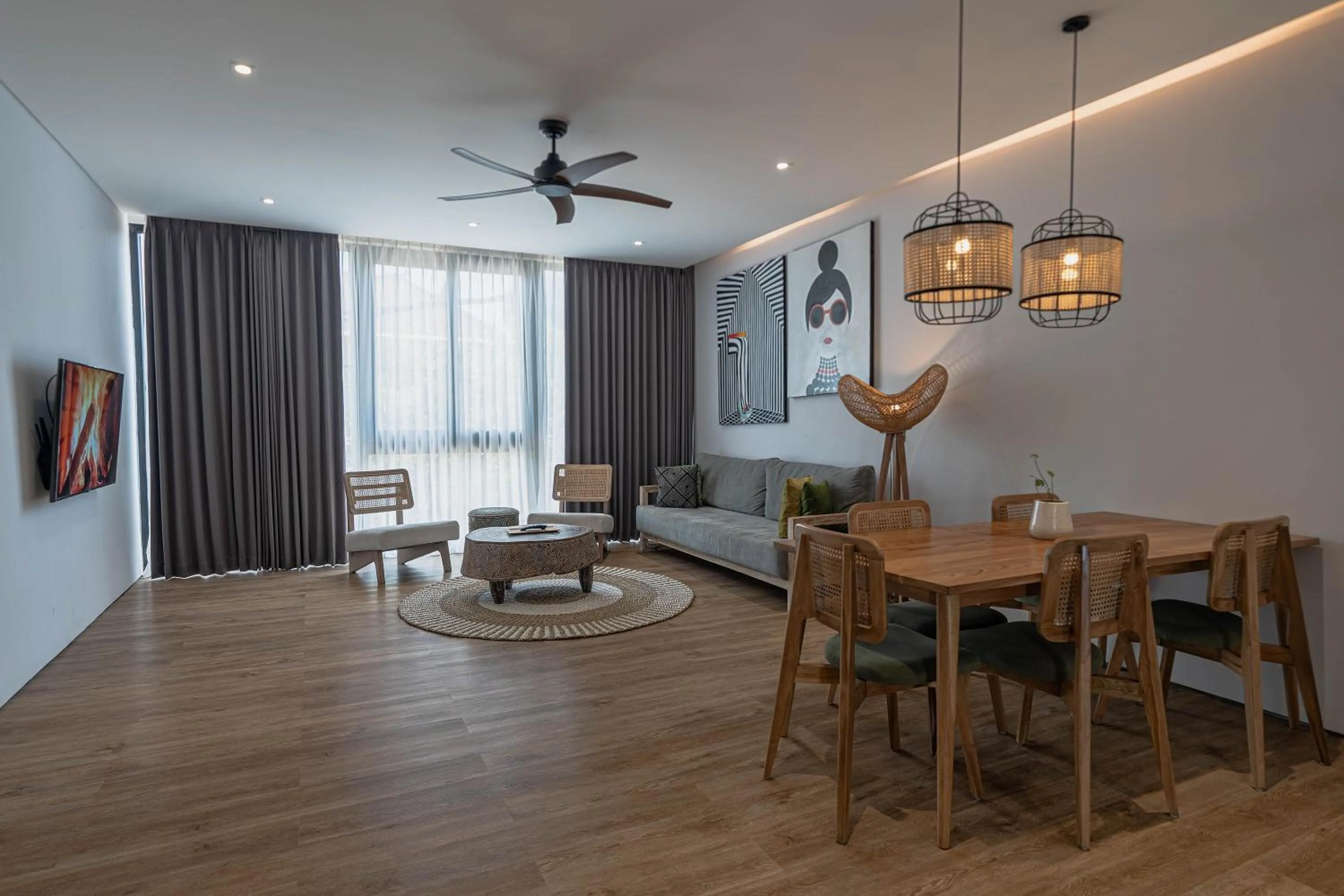 Seating area in Forseti Athena