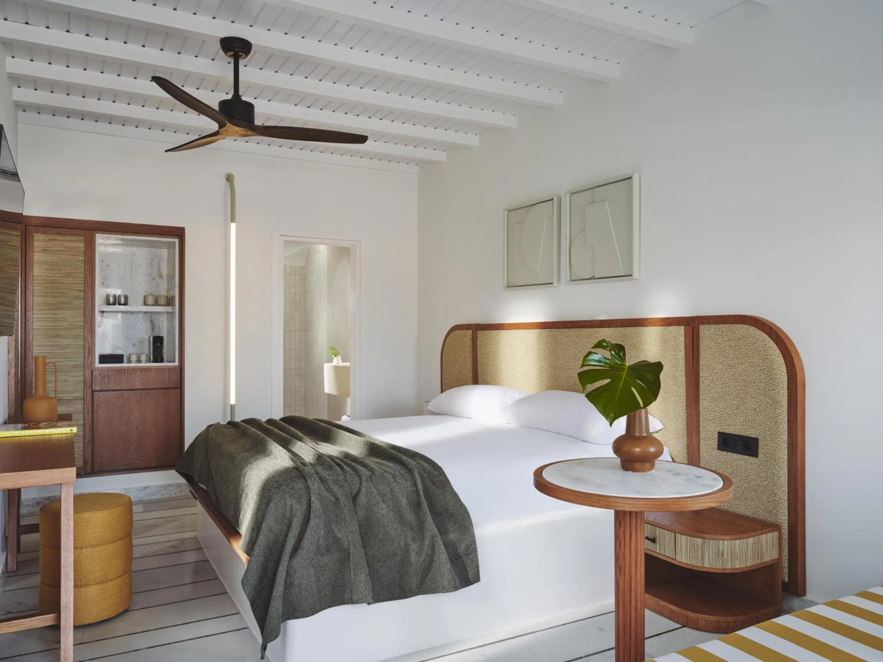 Photo of the whole room, Bed in NUMO Mykonos Boutique Resort