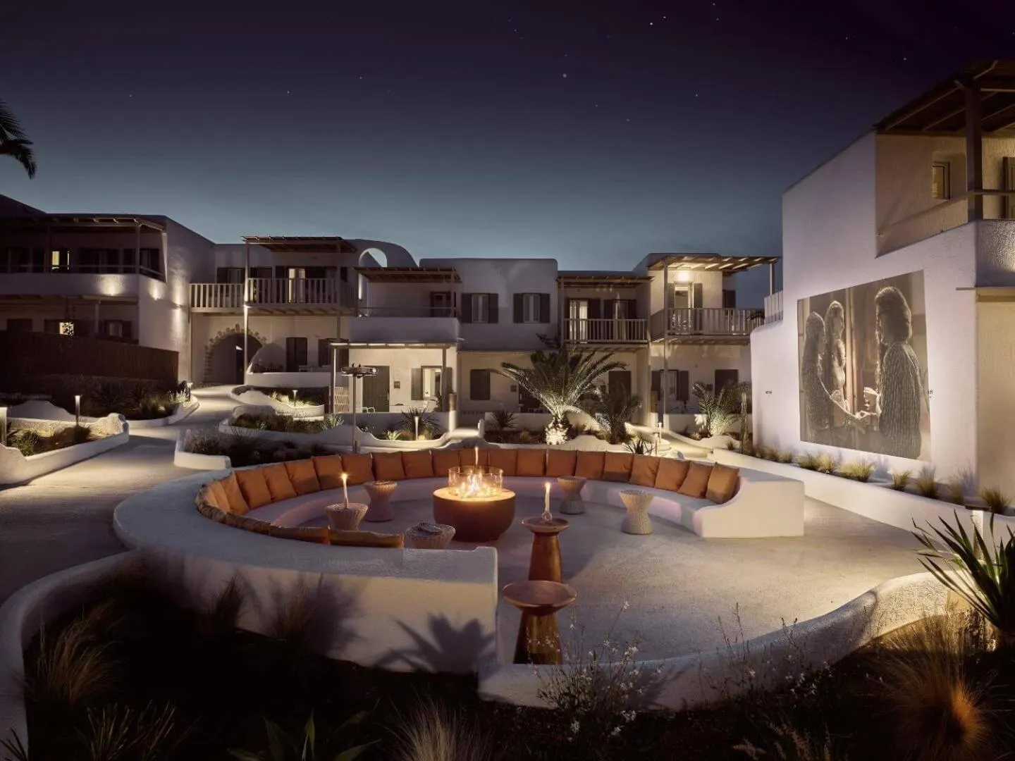 Balcony/Terrace in NUMO Mykonos Boutique Resort