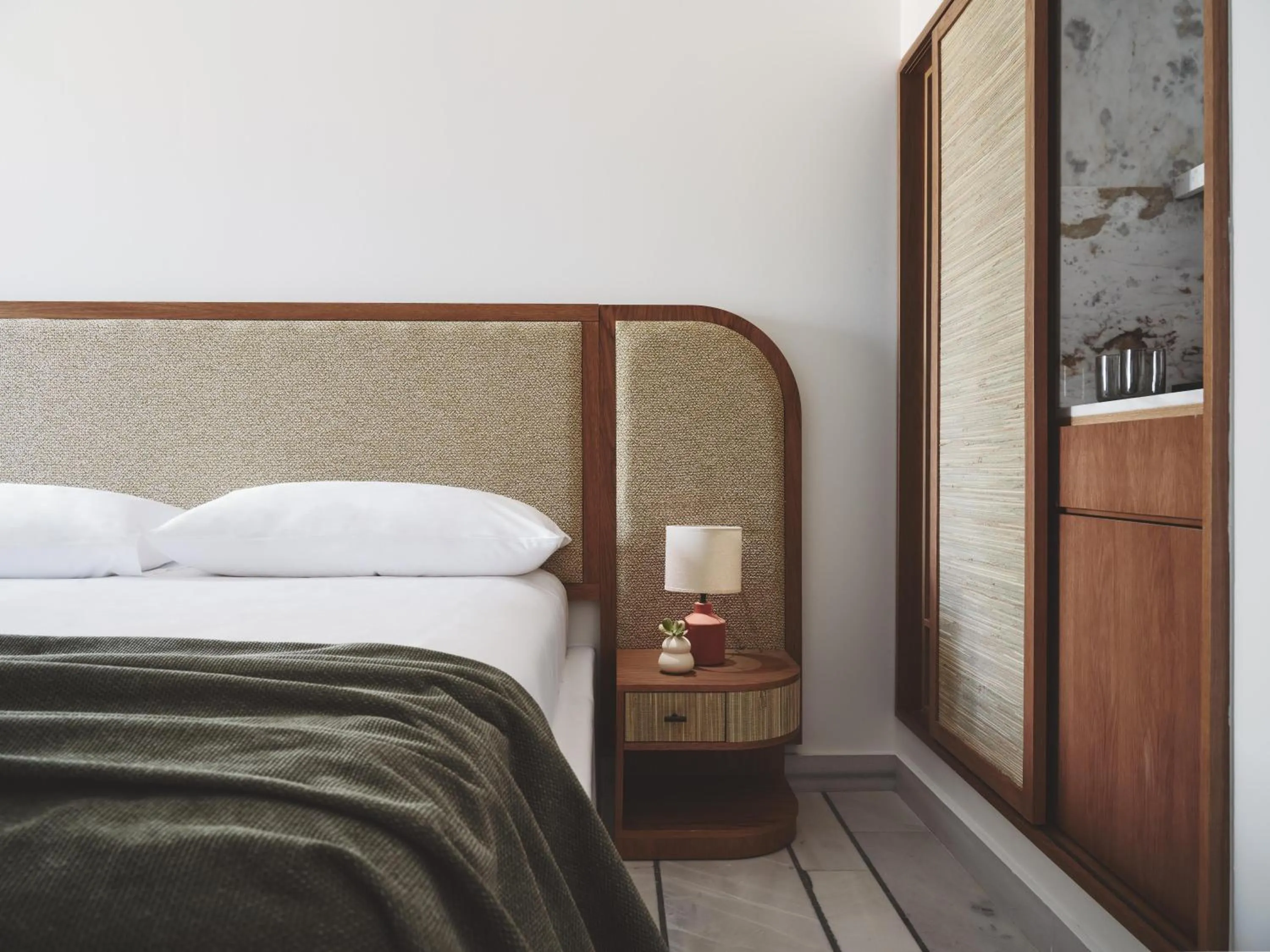 Photo of the whole room, Bed in NUMO Mykonos Boutique Resort