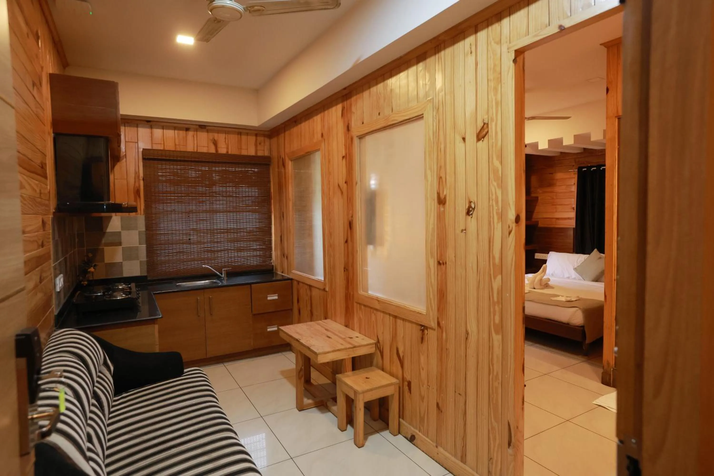 Living room, Bed in CMK HABITAT CENTRE