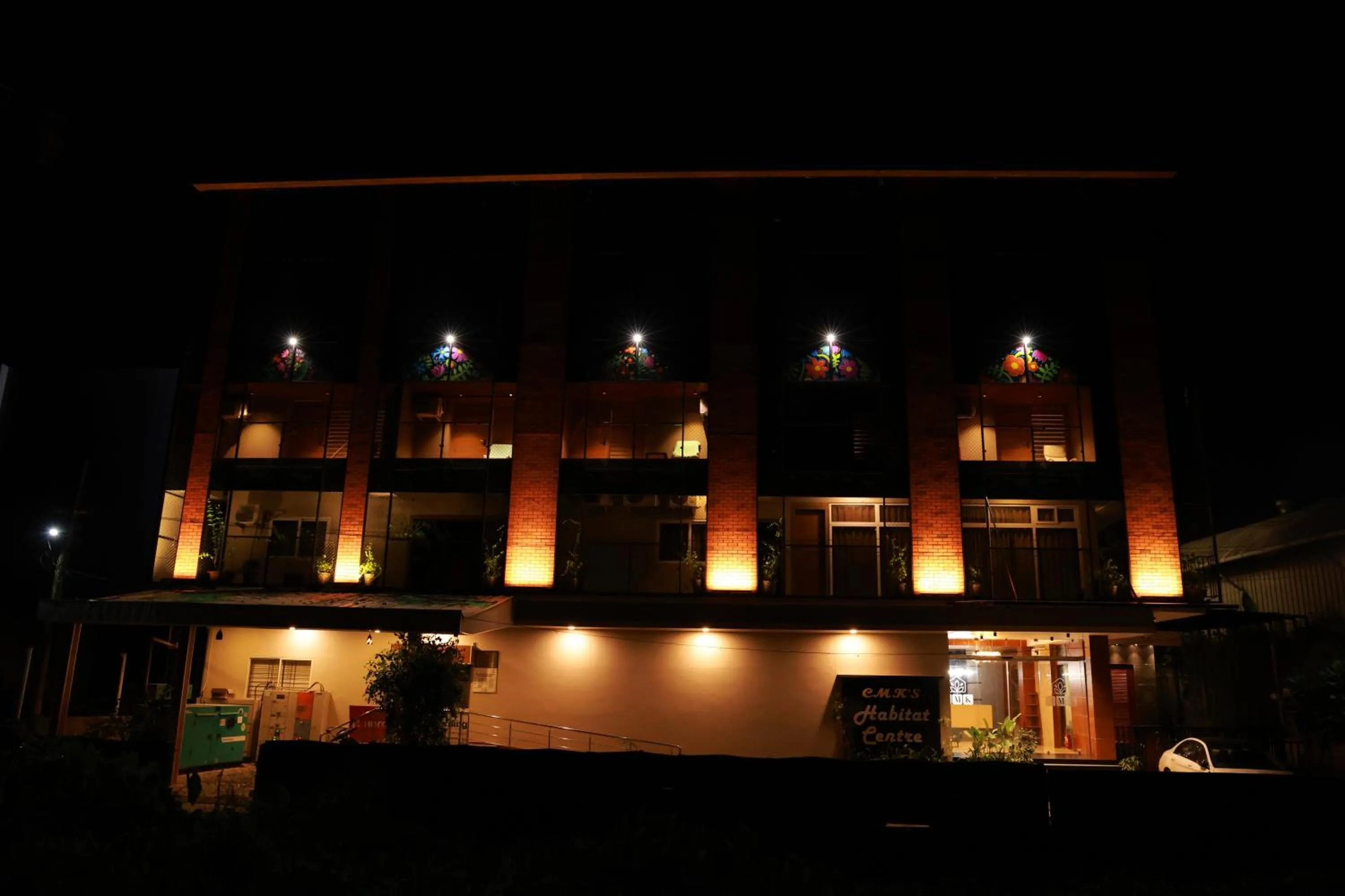 Toilet in CMK HABITAT CENTRE