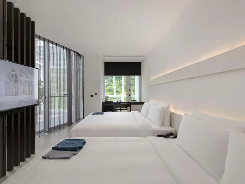 Photo of the whole room, Bed in Orient Luxury Hotel-Jiaoxi