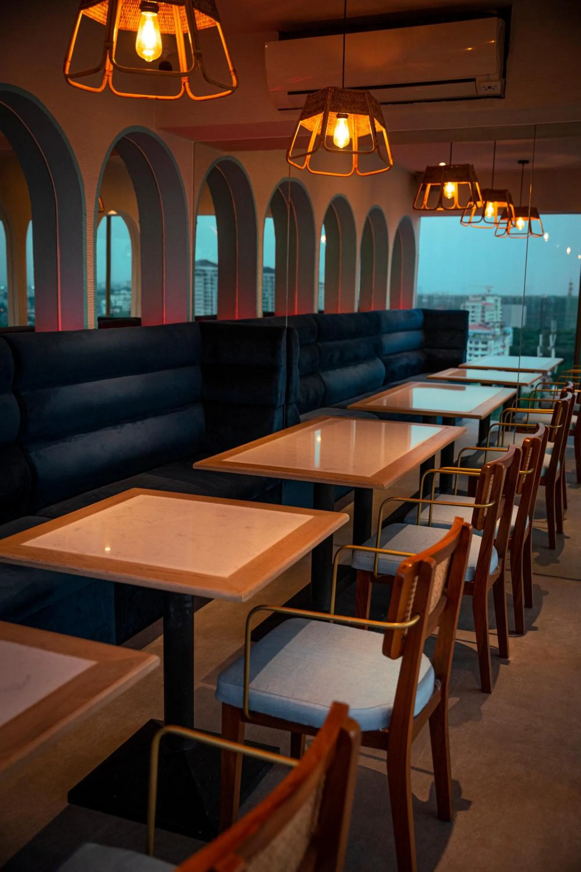 Lounge or bar in The Rangoon Hotel