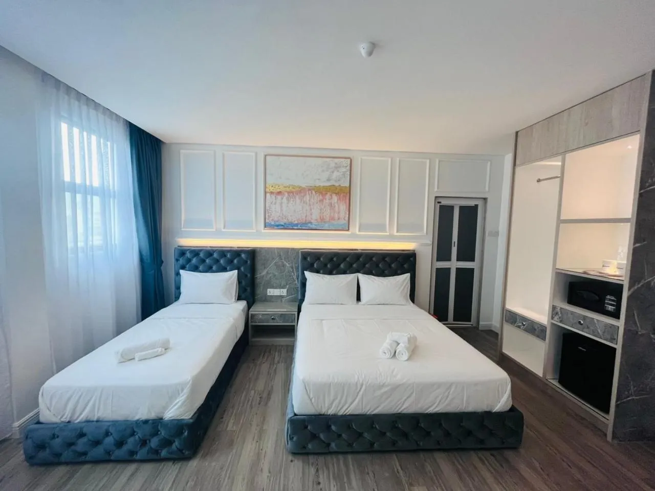 Bed in Frazel Heritage Hotel