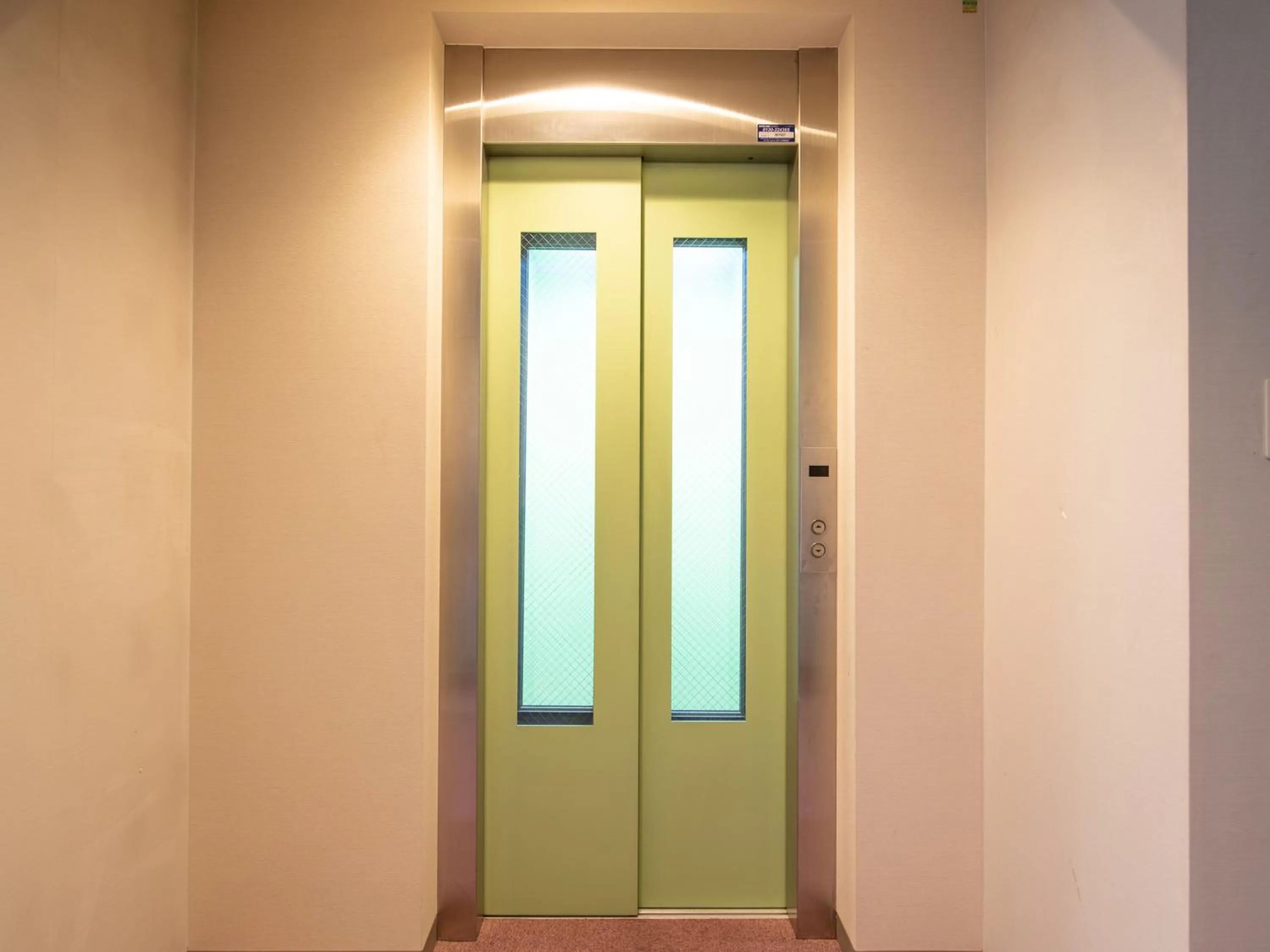 elevator in Chateraise Lodge Kasugai