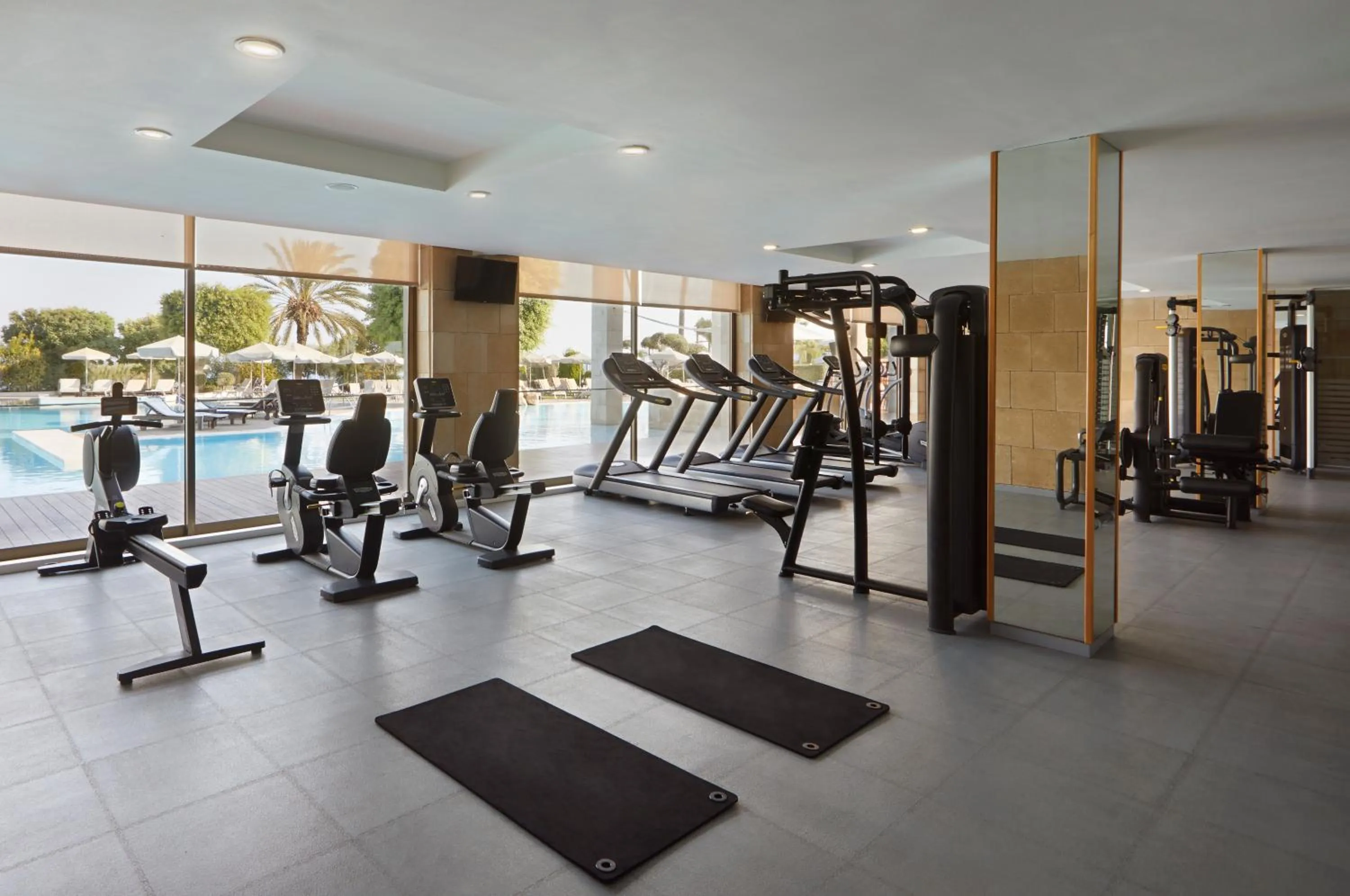 Fitness centre/facilities in Rhodes Bay Hotel & Spa