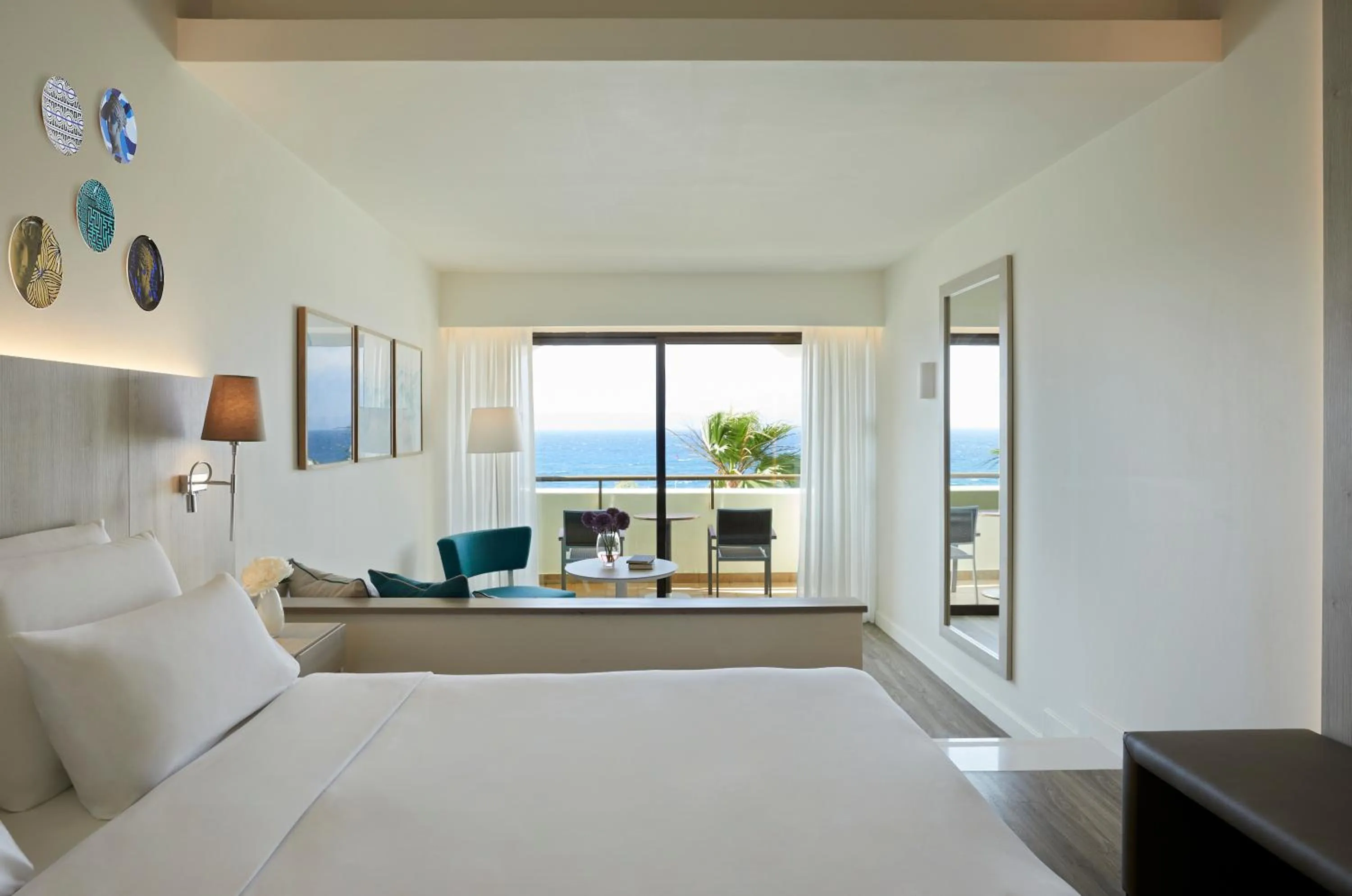 View (from property/room), Bed in Rhodes Bay Hotel & Spa