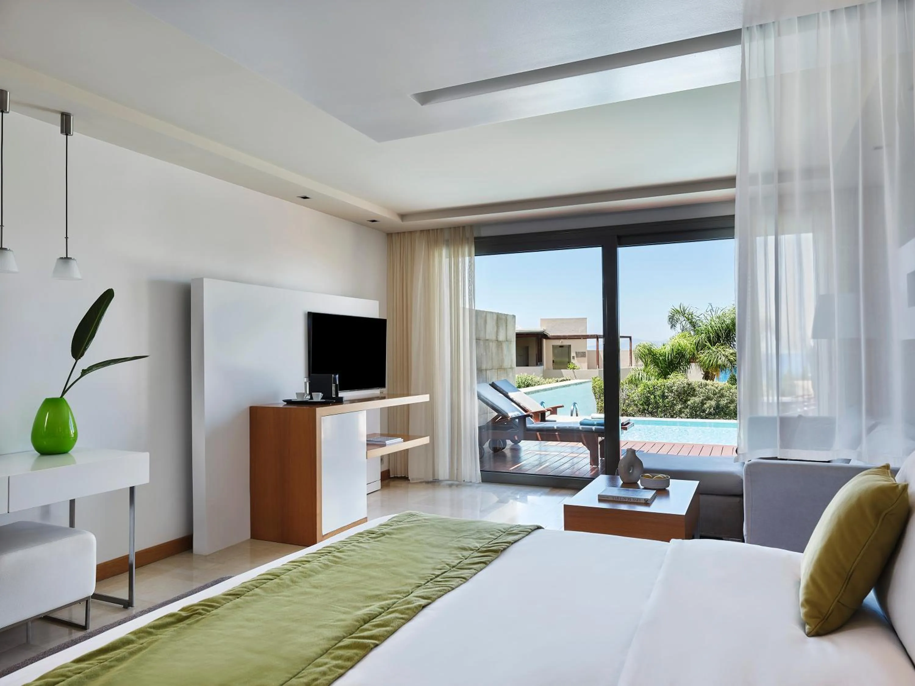 Bed in Amus Hotel & Spa