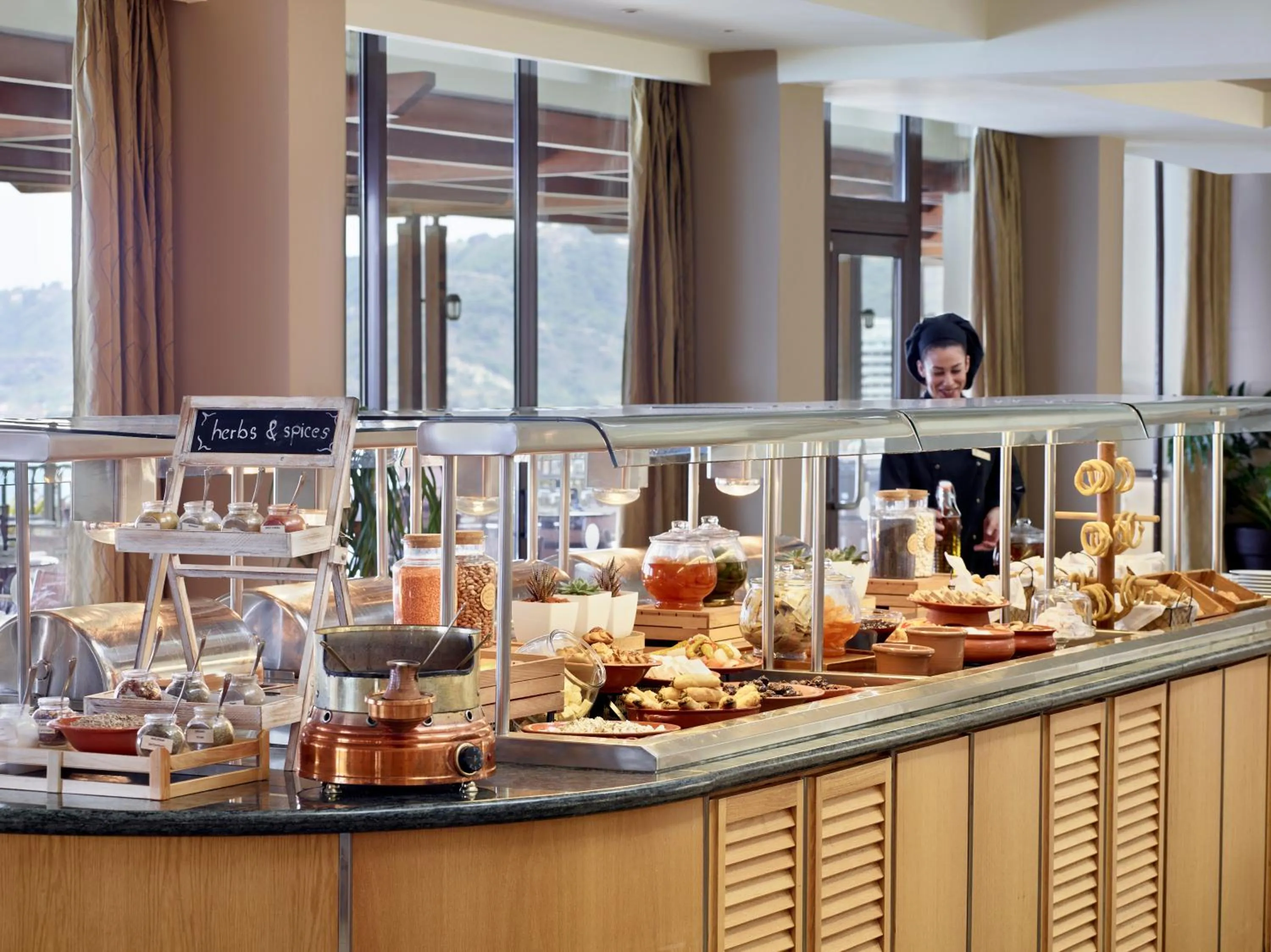 Food in Rhodes Bay Hotel & Spa