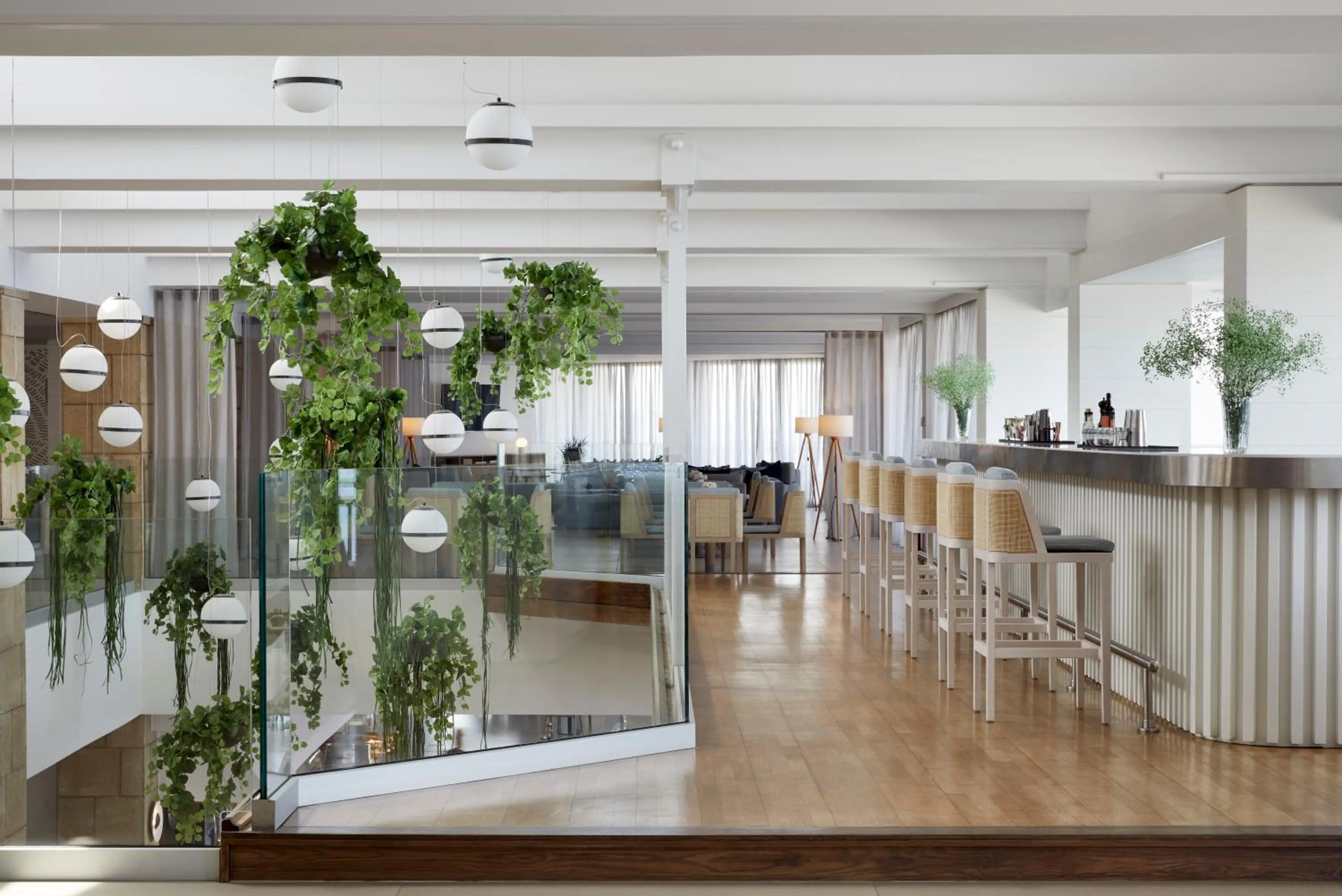 Lounge or bar in Rhodes Bay Hotel & Spa