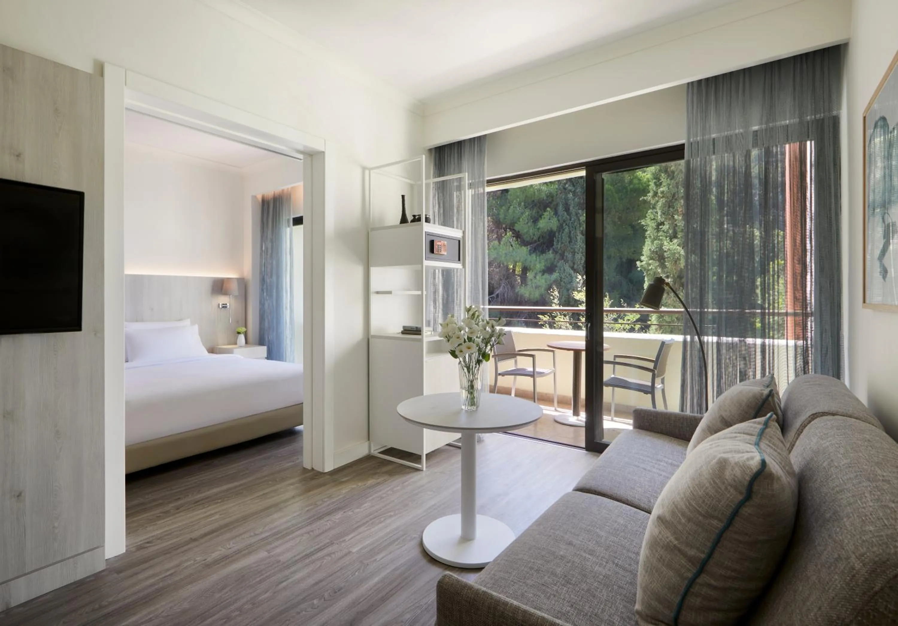 Bedroom, Bed in Rhodes Bay Hotel & Spa