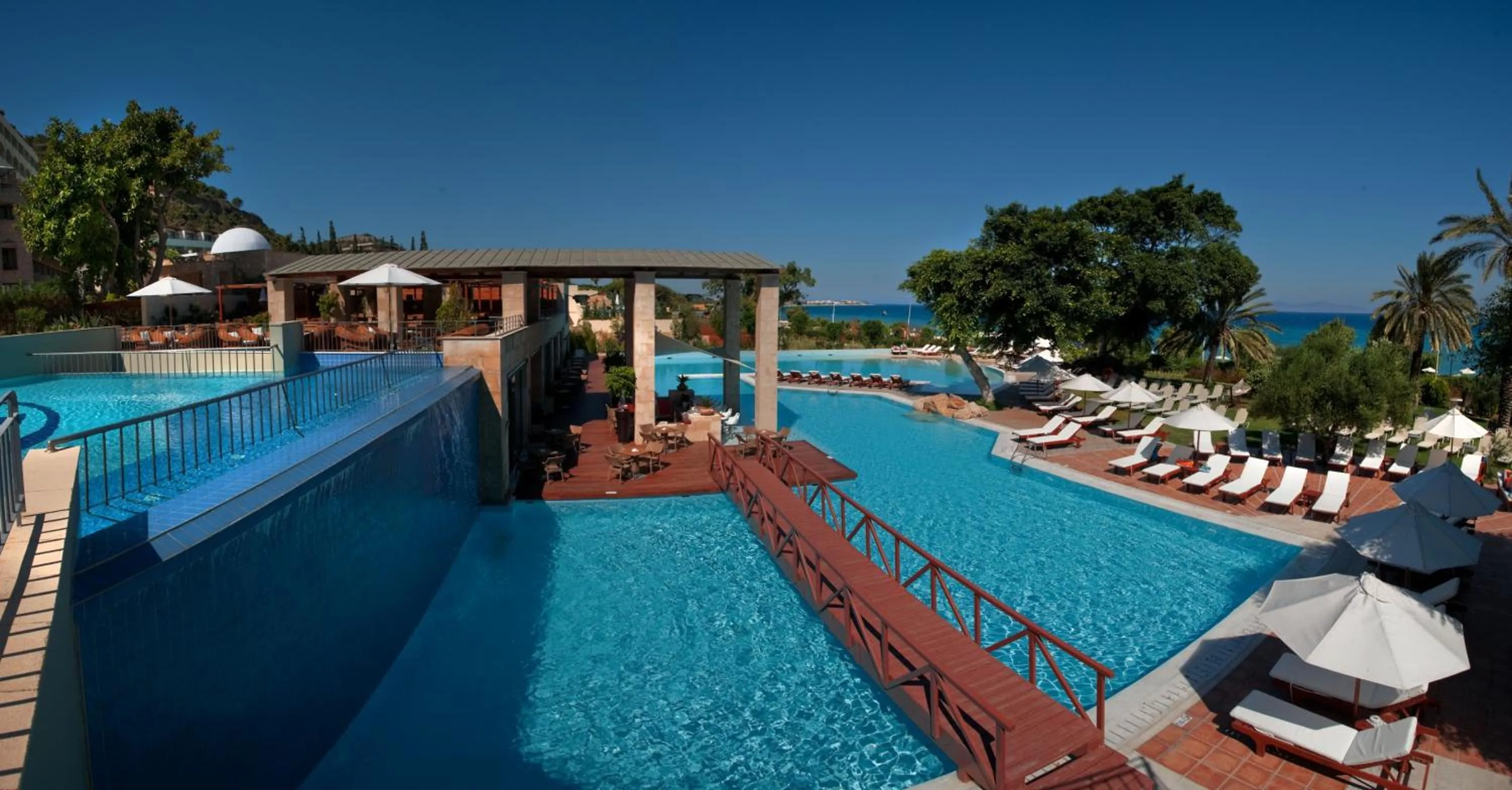 Swimming pool in Rhodes Bay Hotel & Spa