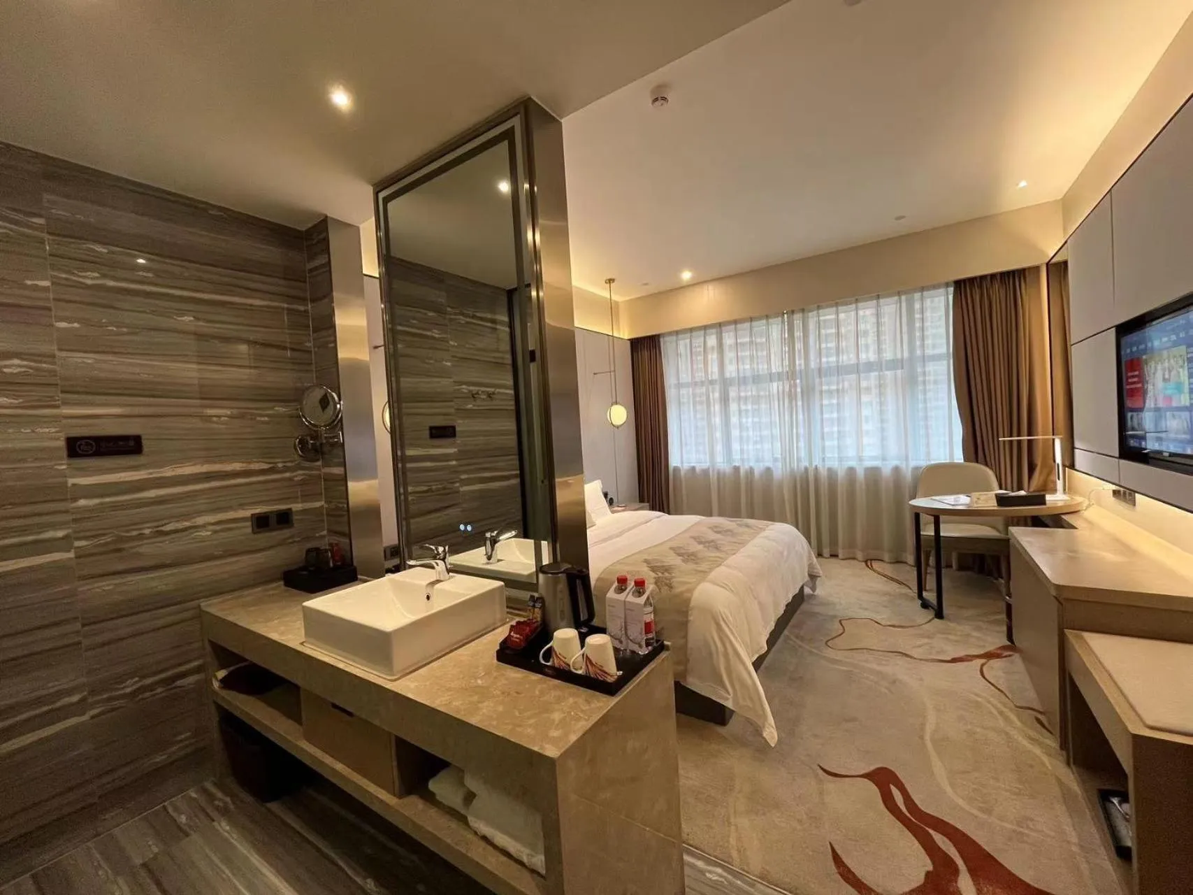 Bed in Qingyuan Argyle Hotel