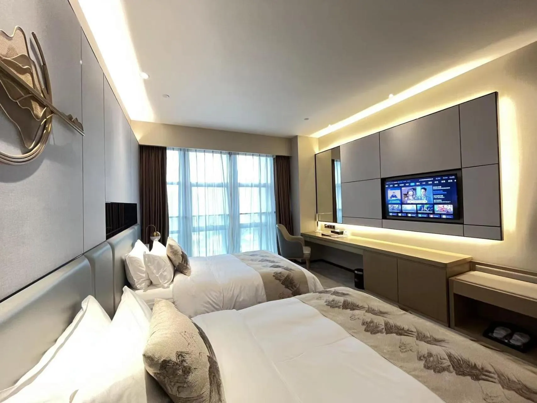 Bed in Qingyuan Argyle Hotel
