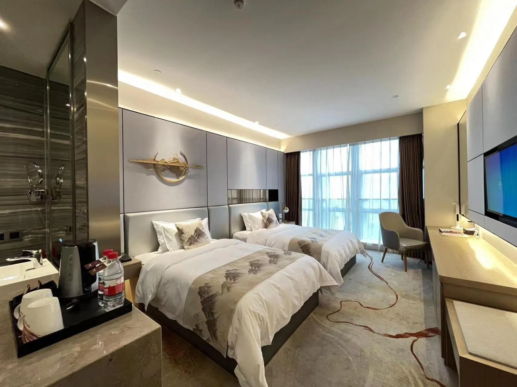 Bed in Qingyuan Argyle Hotel